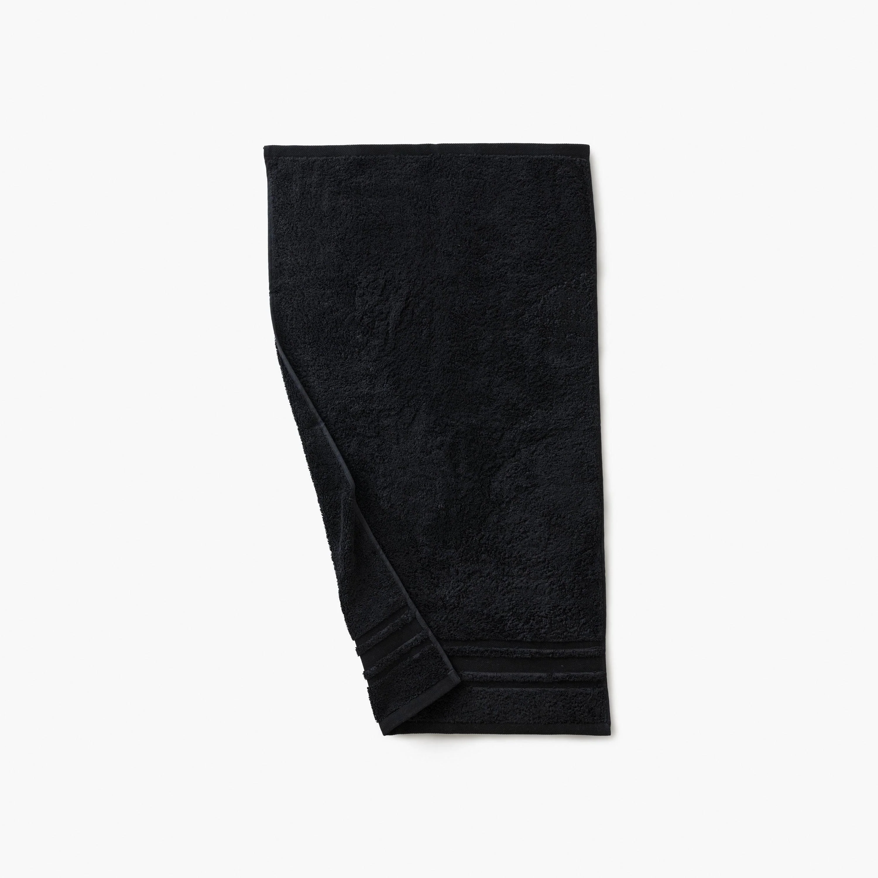 Lola II Cotton Bath Towel - Black - Image 2