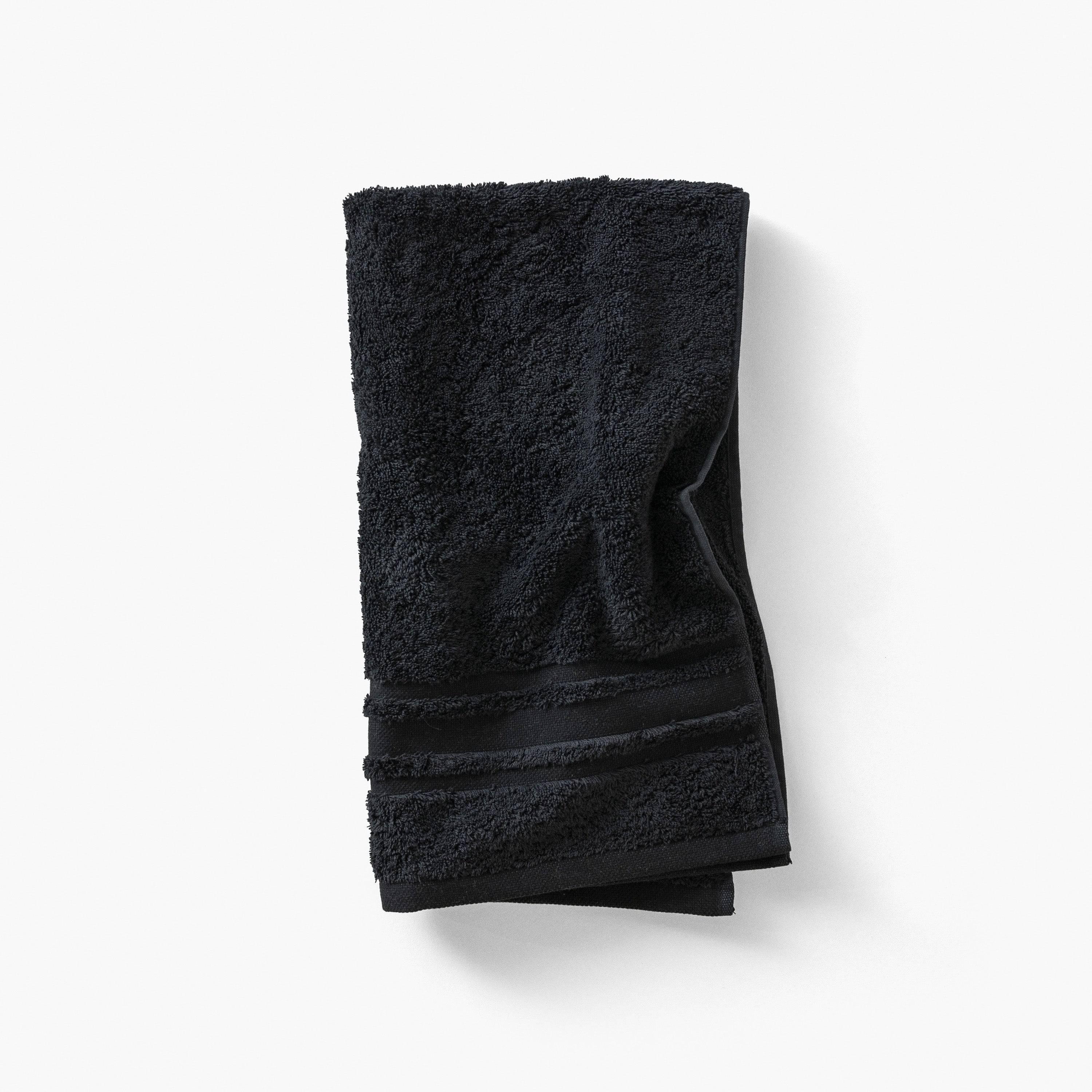 Lola II Cotton Bath Towel - Black - Image 3