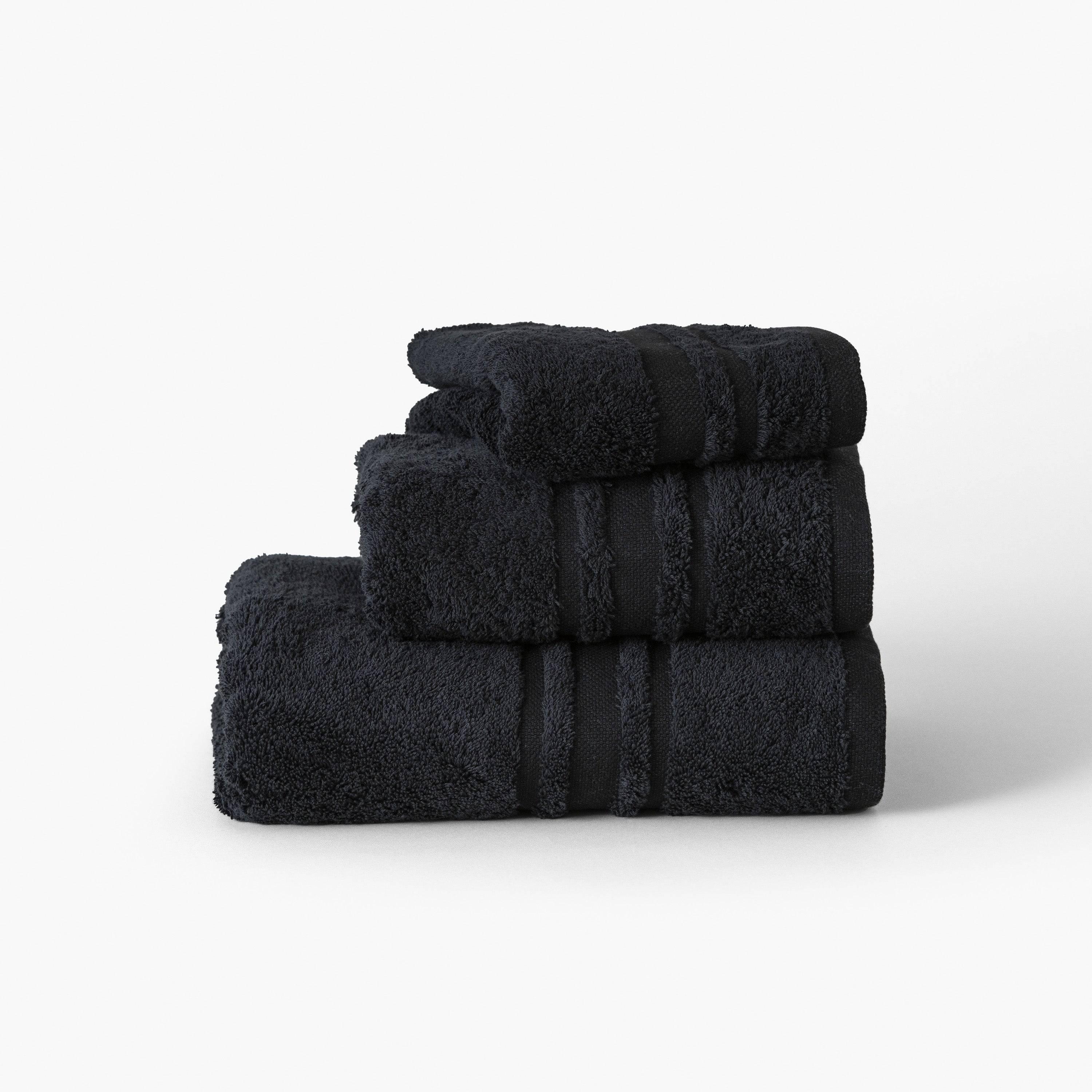Lola II Cotton Bath Towel - Black - Image 9