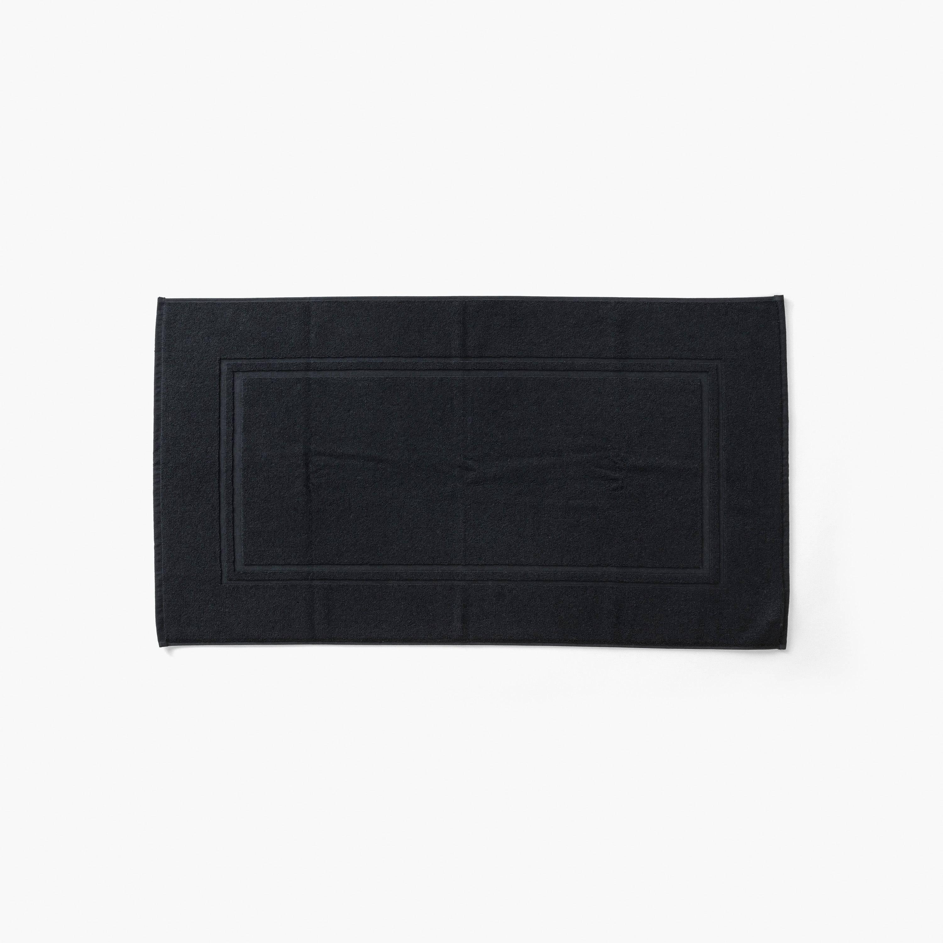 Lola II Cotton Bath Mat - Black