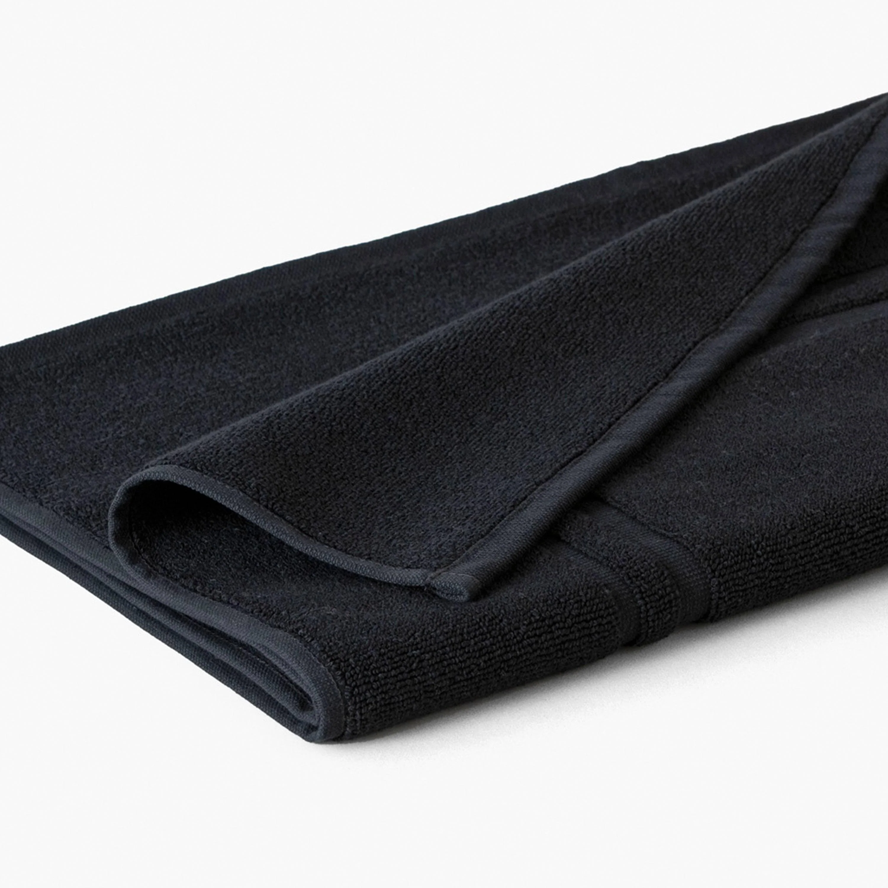 Lola II Cotton Bath Mat - Black - Image 2