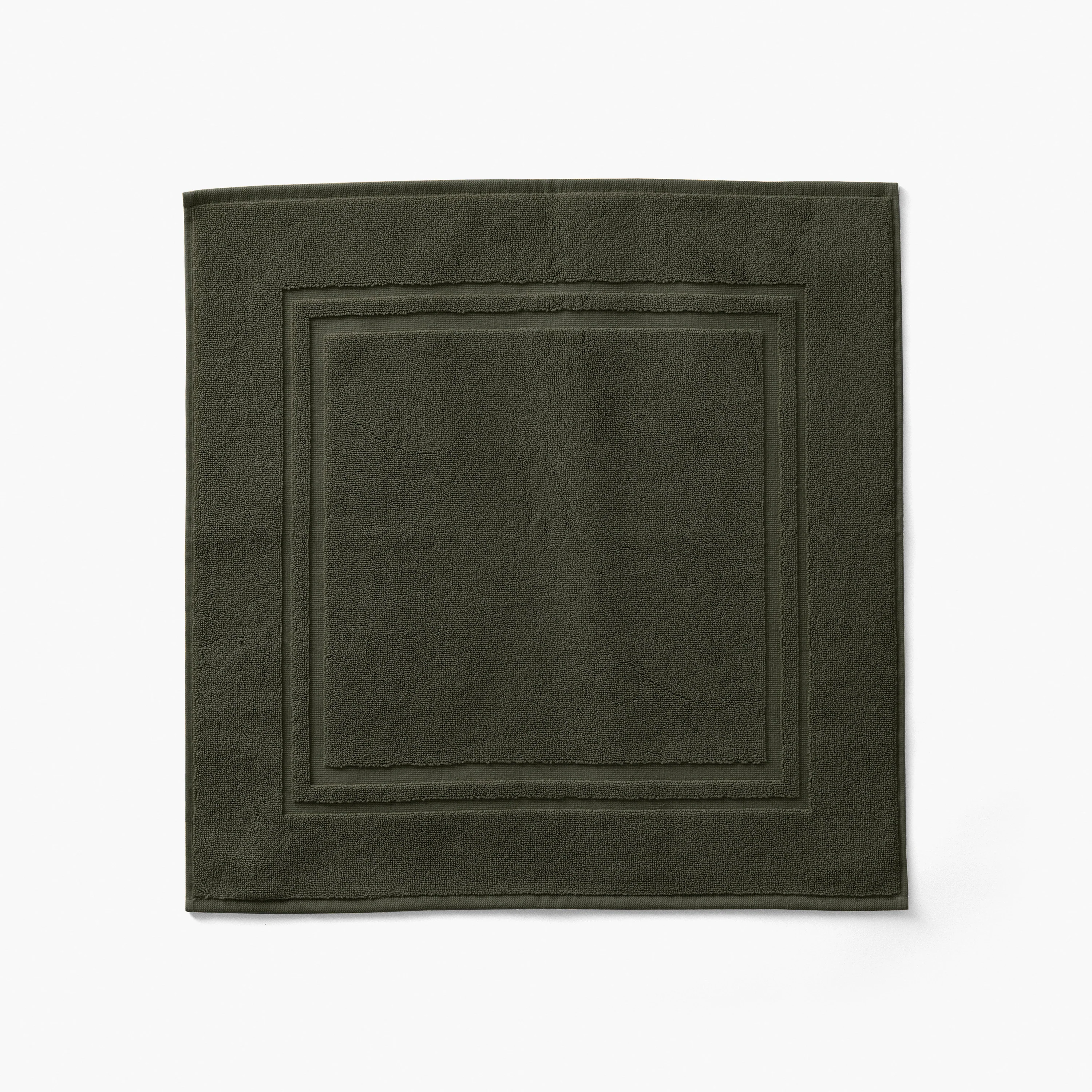 Lola II Cotton Bath Mat - Khaki Green - Image 2