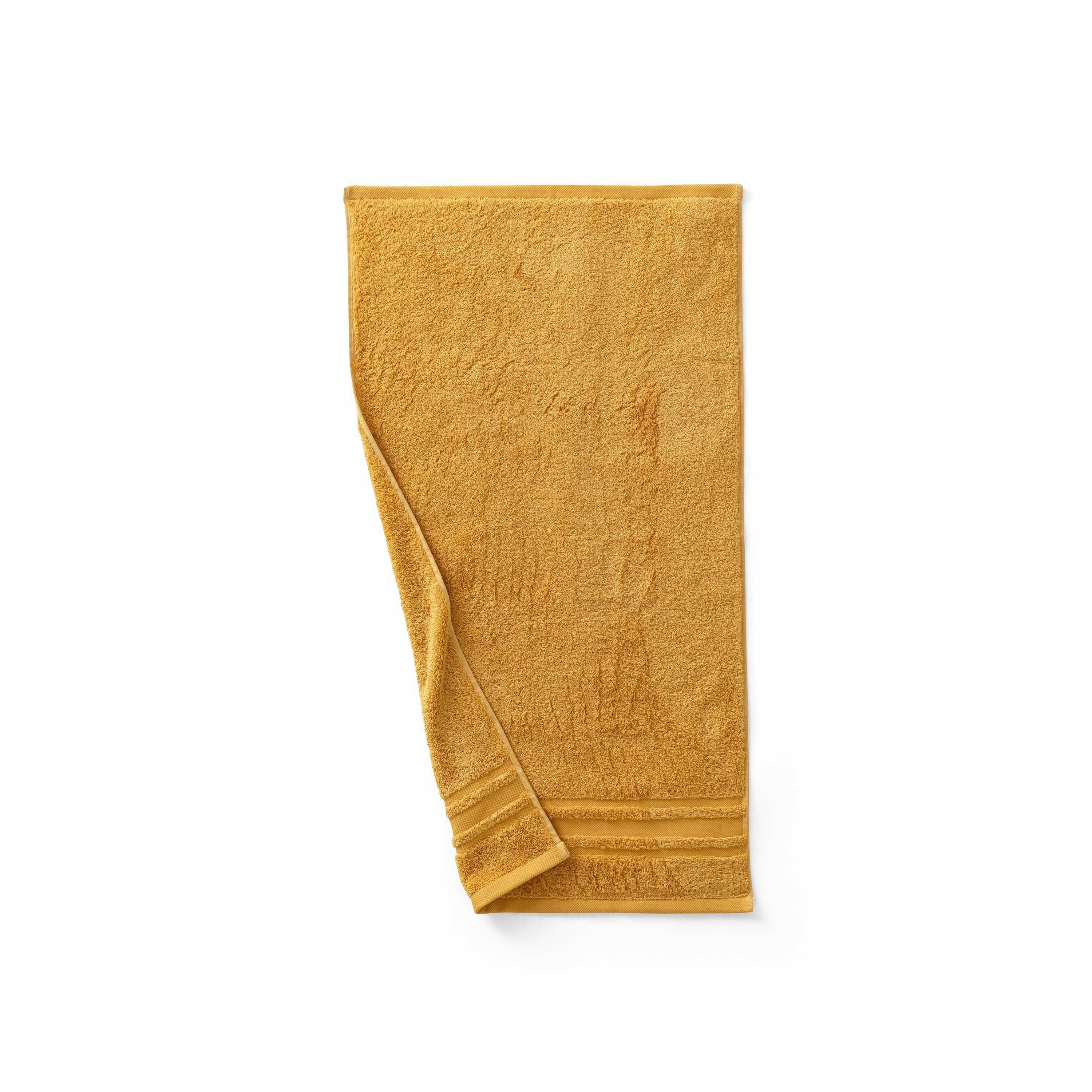 Lola II Cotton Guest Towel - Honey
