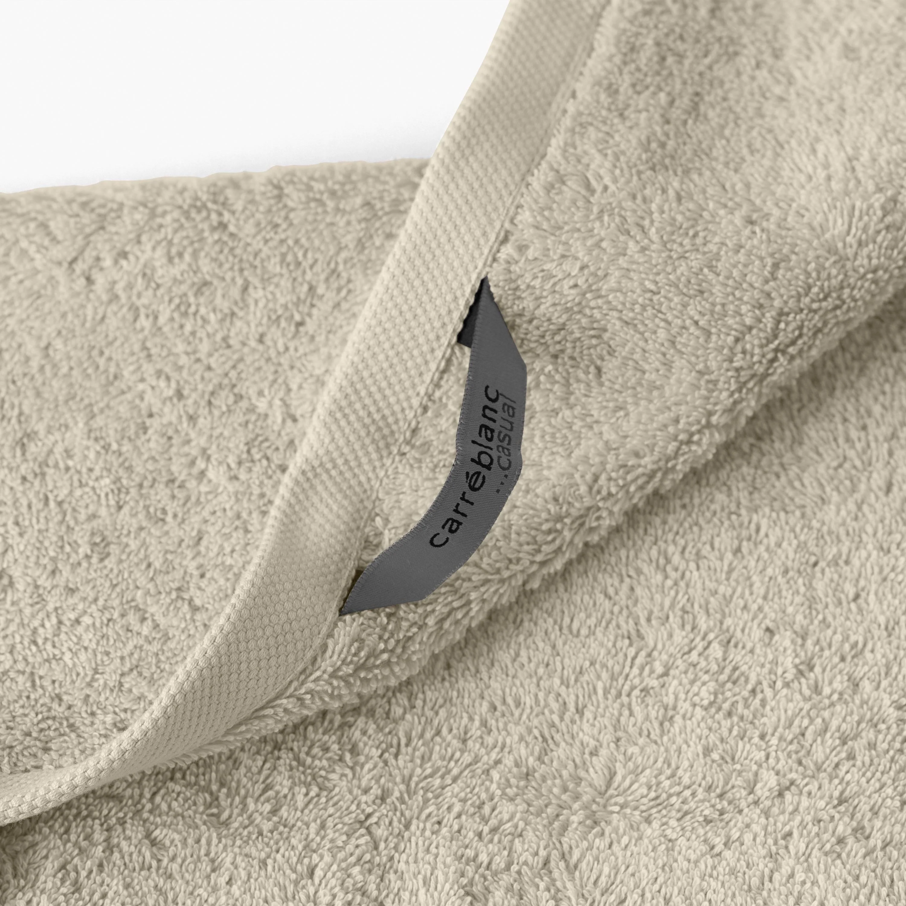 Lola II Cotton Guest Towel - Linen - Image 4