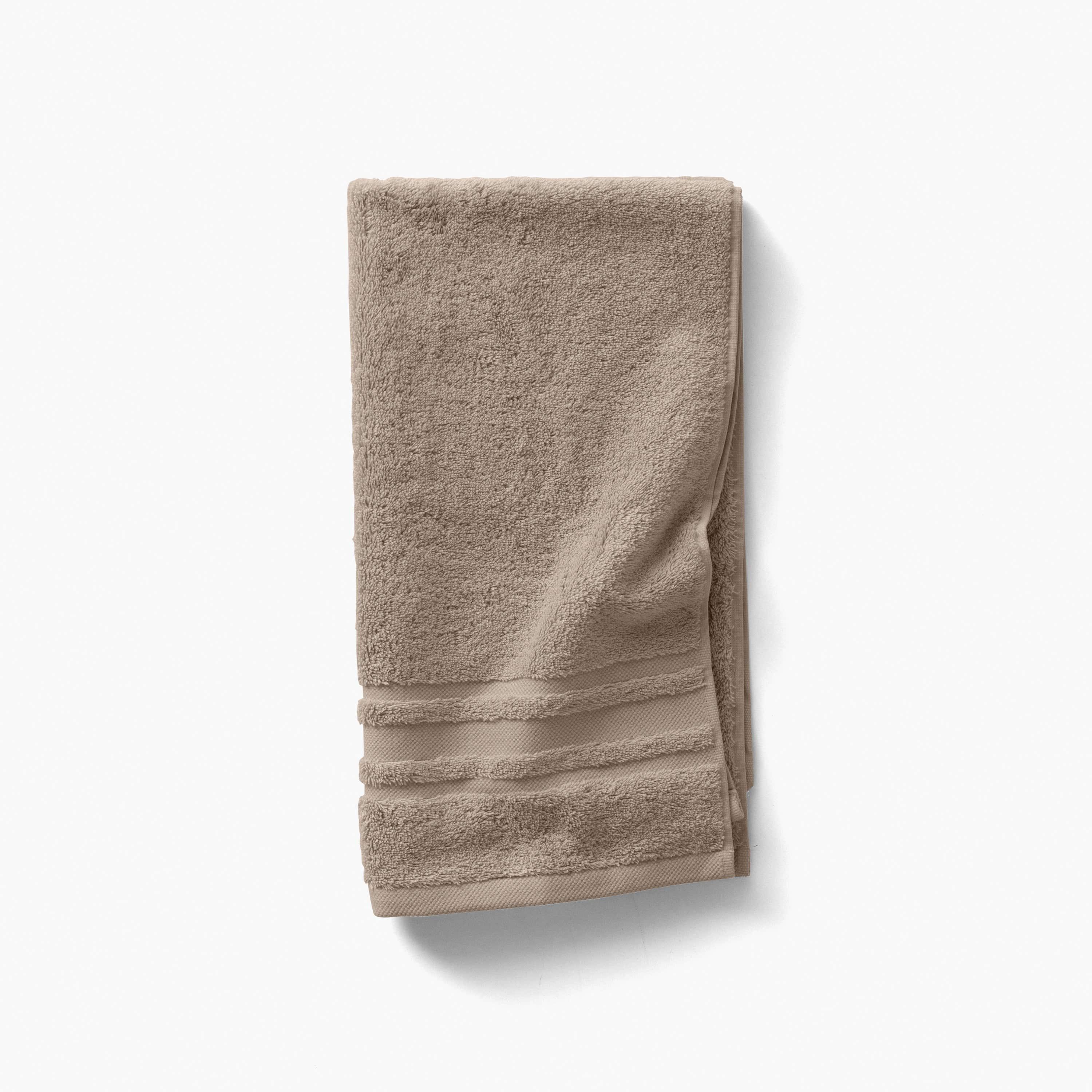 Lola II Cotton Bath Towel - Mink - Image 3