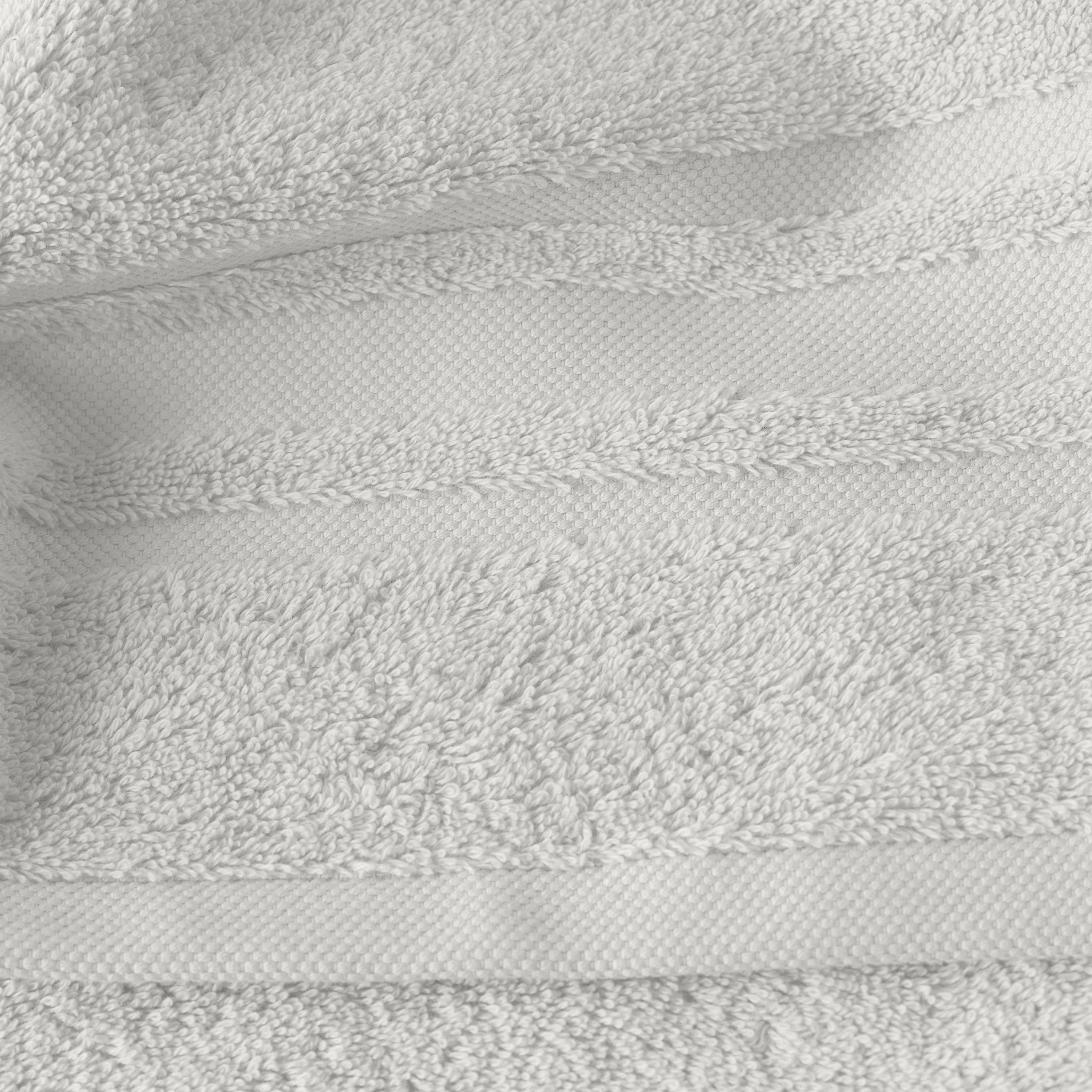 Lola II Cotton Bath Towel - Pearl - Image 5