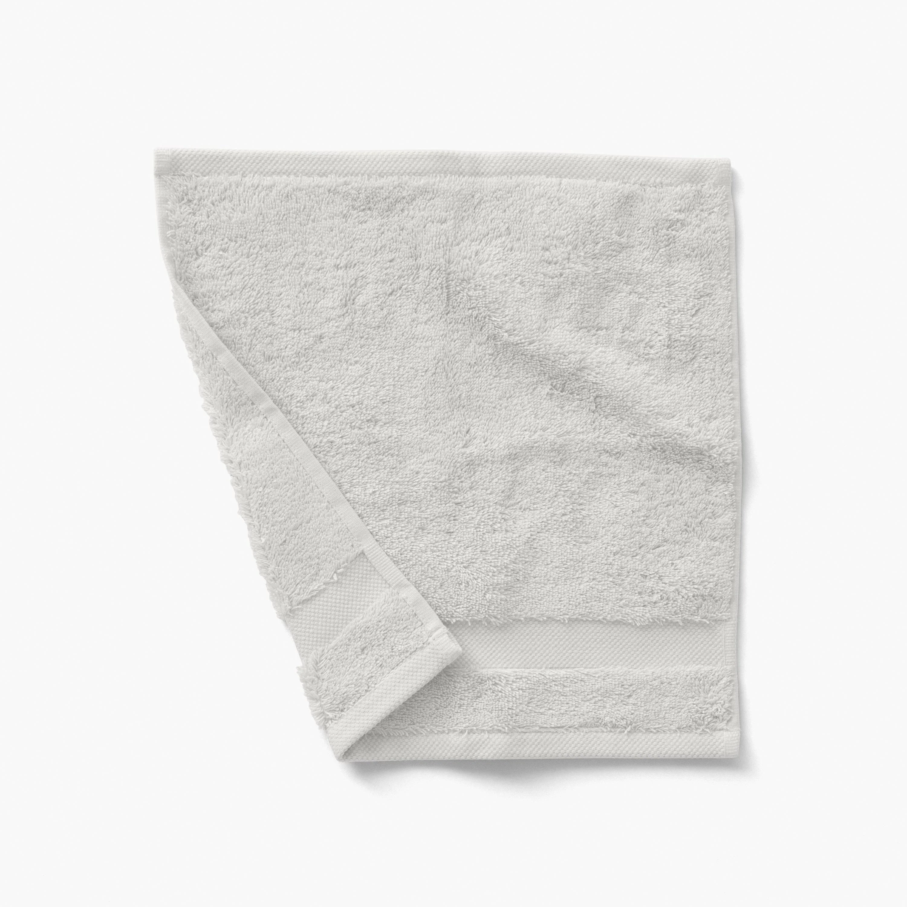 Lola II Cotton Washcloth - Pearl