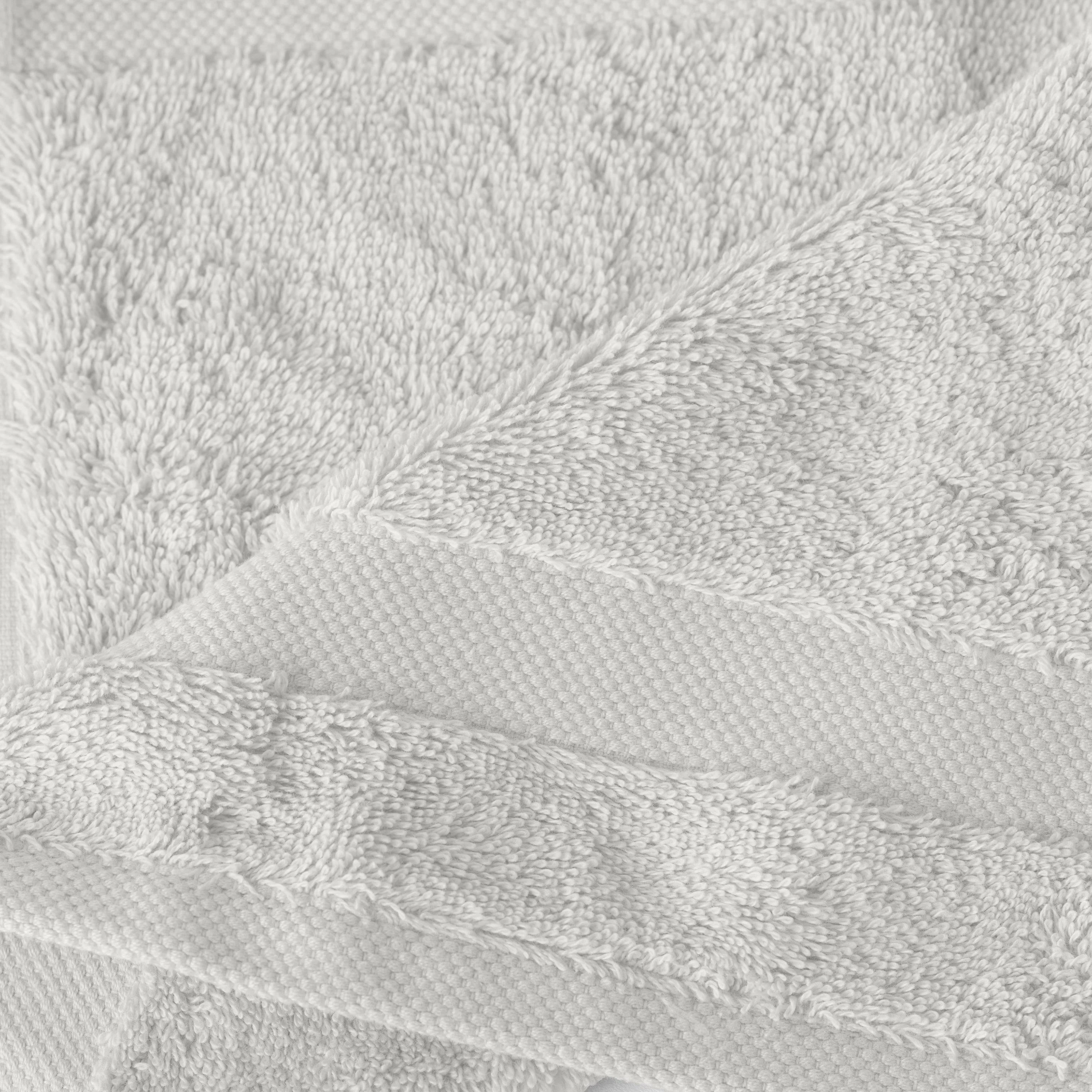 Lola II Cotton Washcloth - Pearl - Image 4
