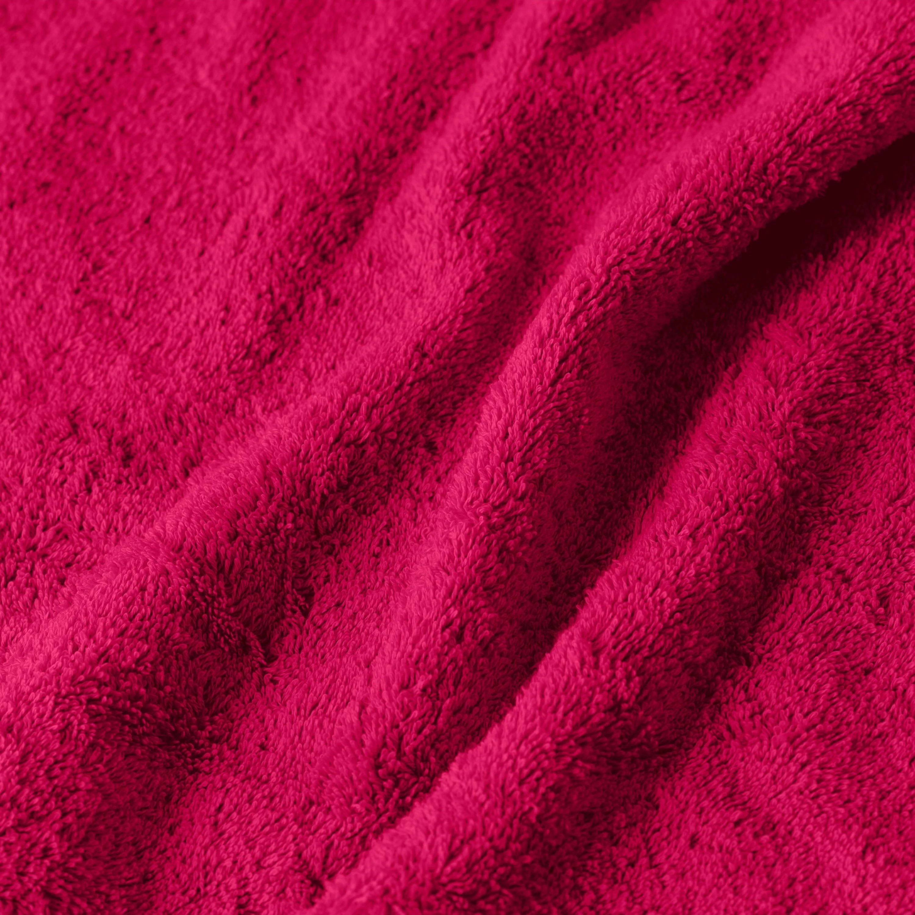 Lola II Cotton Guest Towel - Raspberry - Image 3