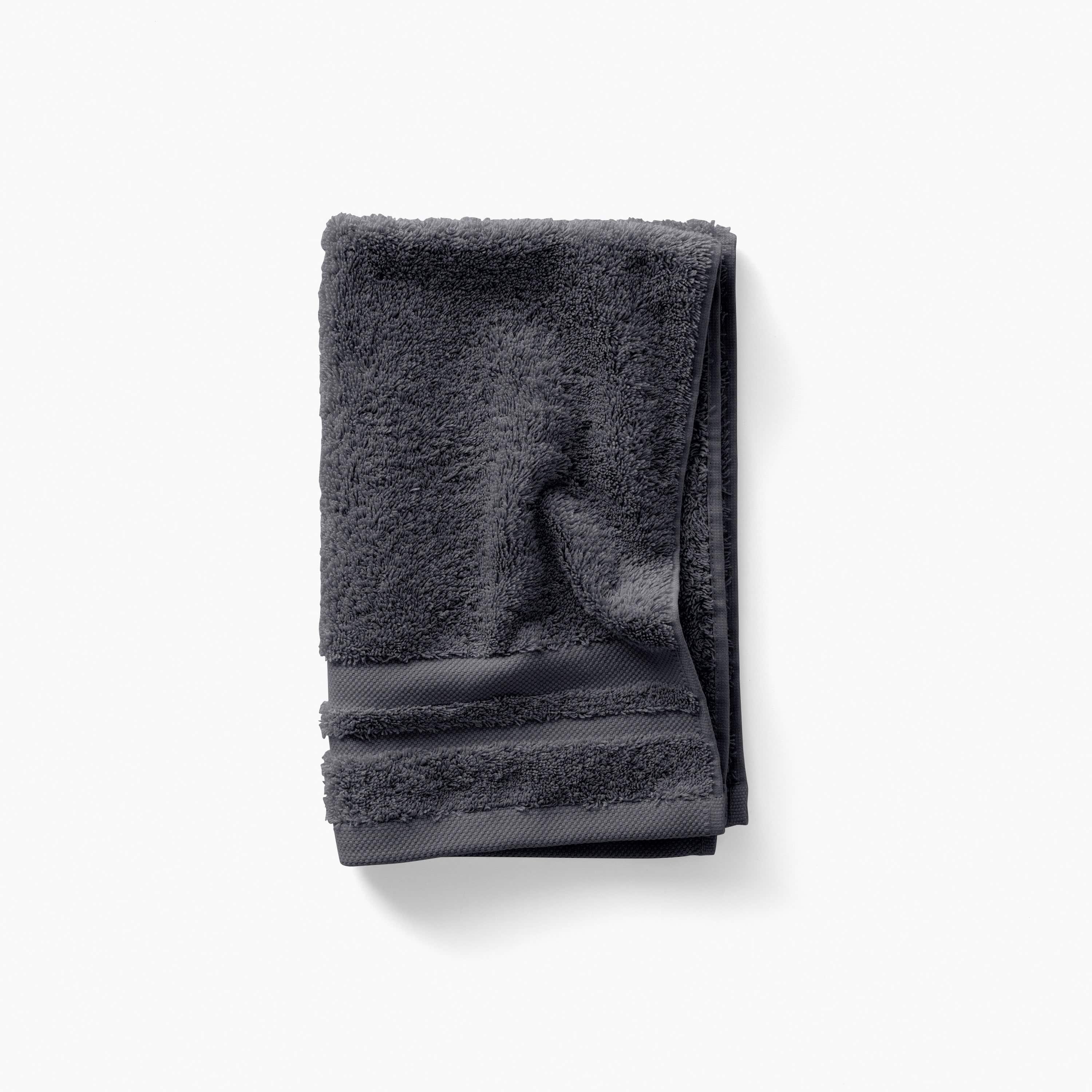 Lola II Cotton Guest Towel - Slate - Image 2