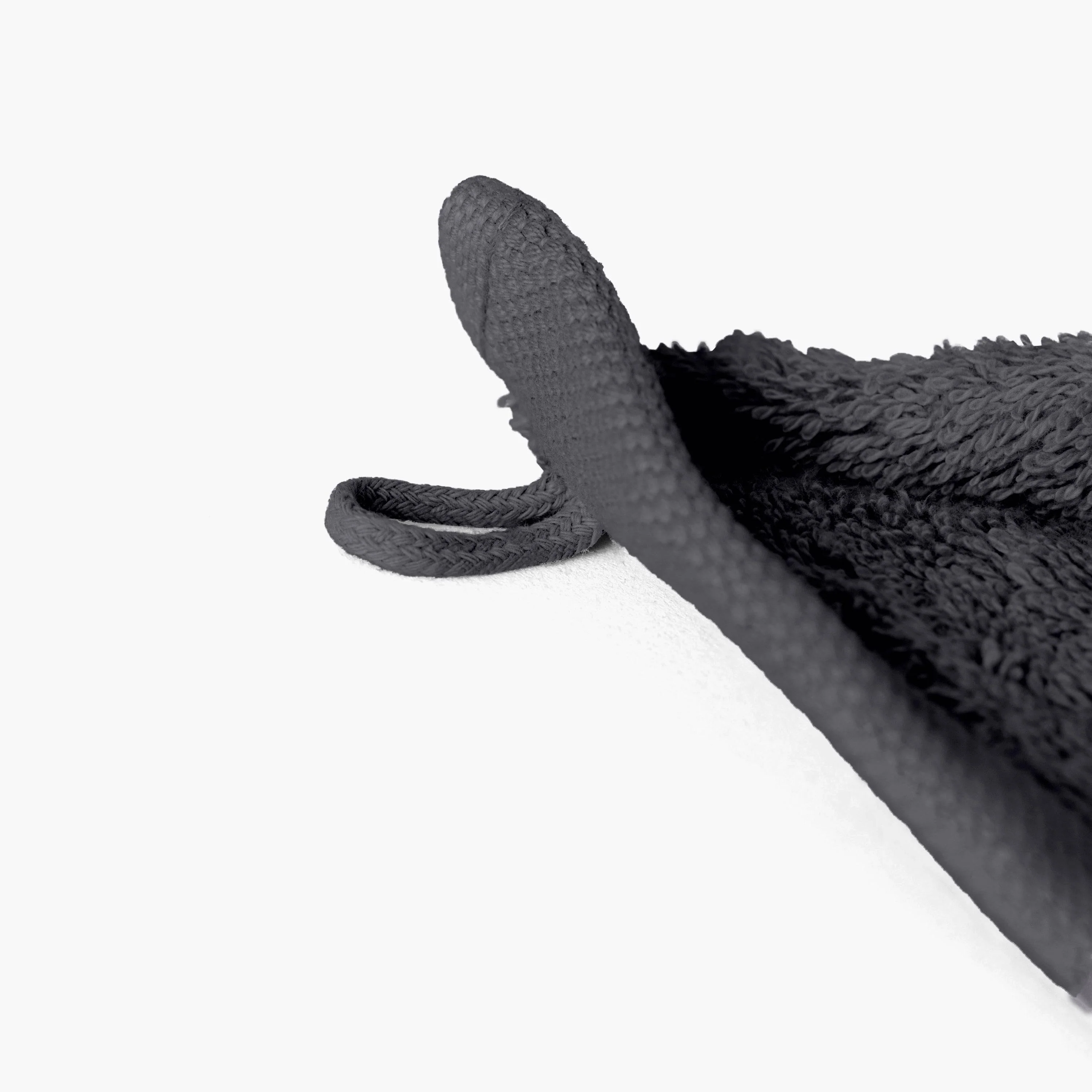 Lola II Cotton Guest Towel - Slate - Image 3