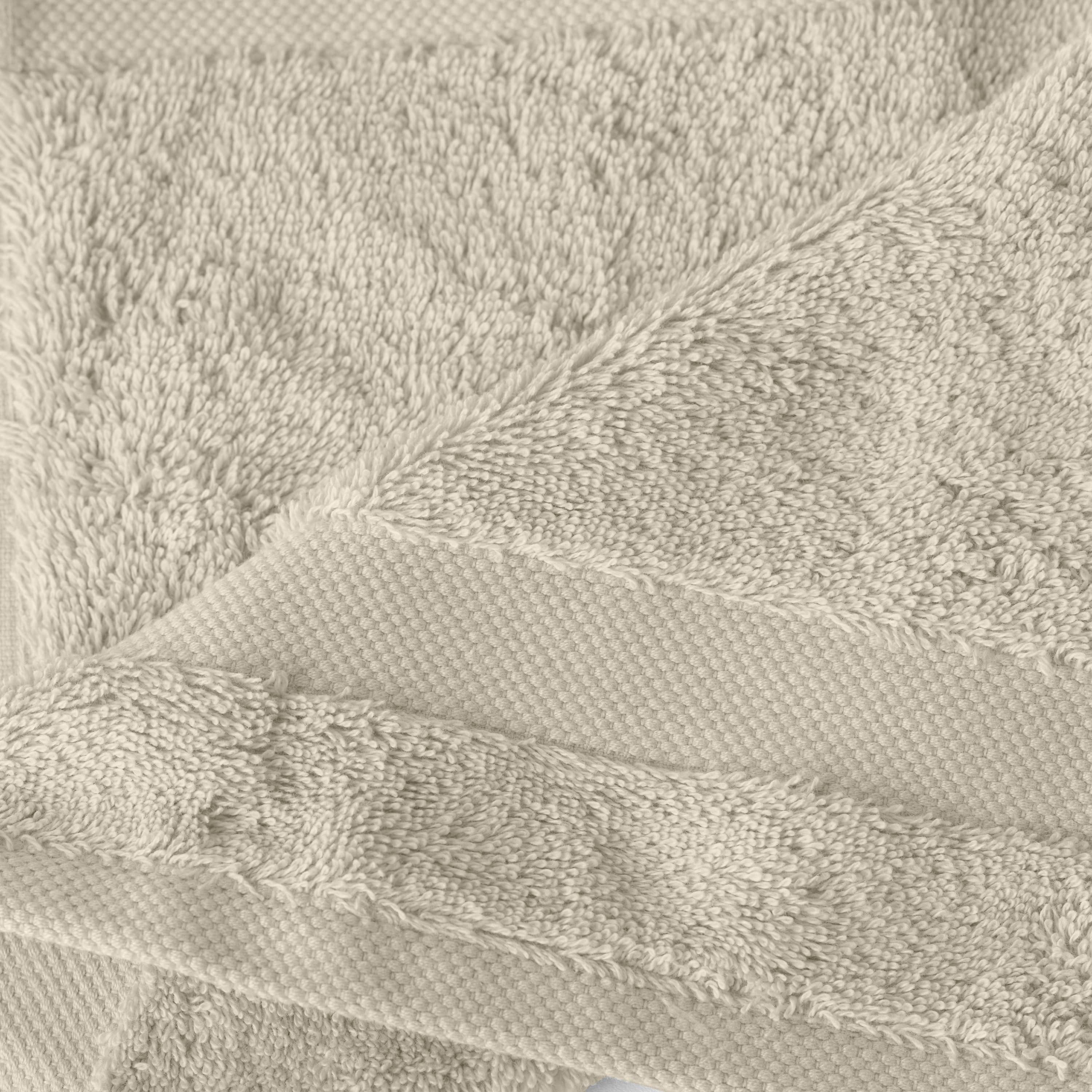 Lola II Cotton Towel Set - Linen - Image 7