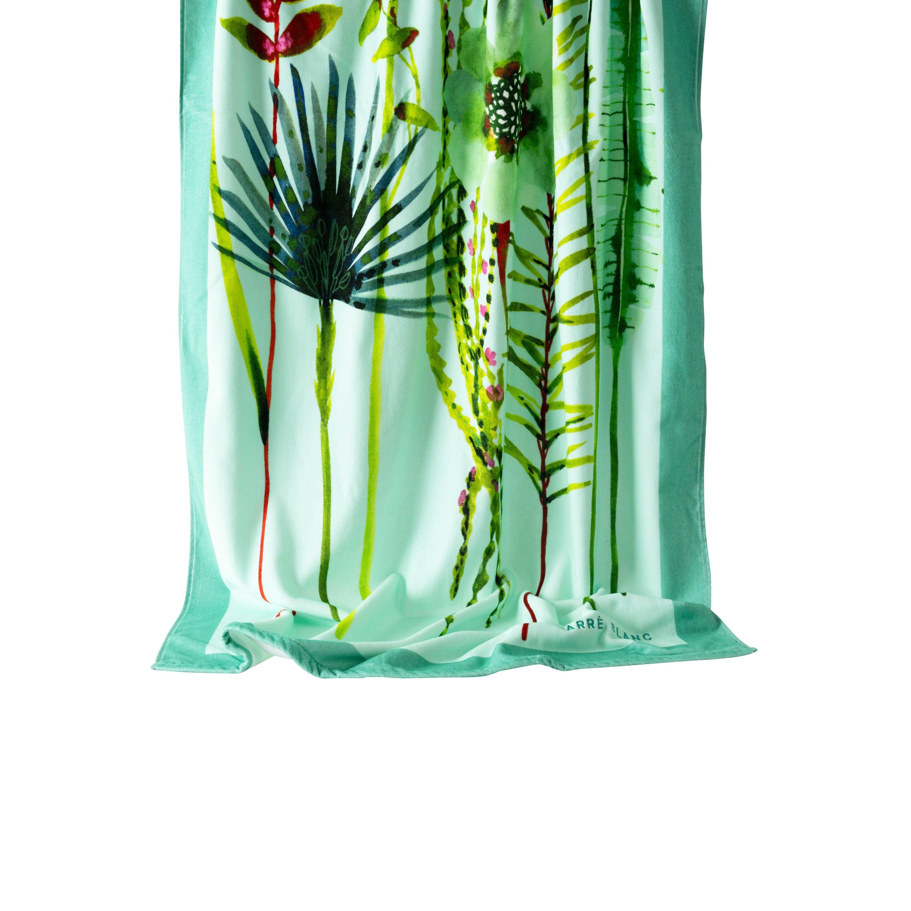 Maupiki Cotton Velvet Beach Towel - Image 5