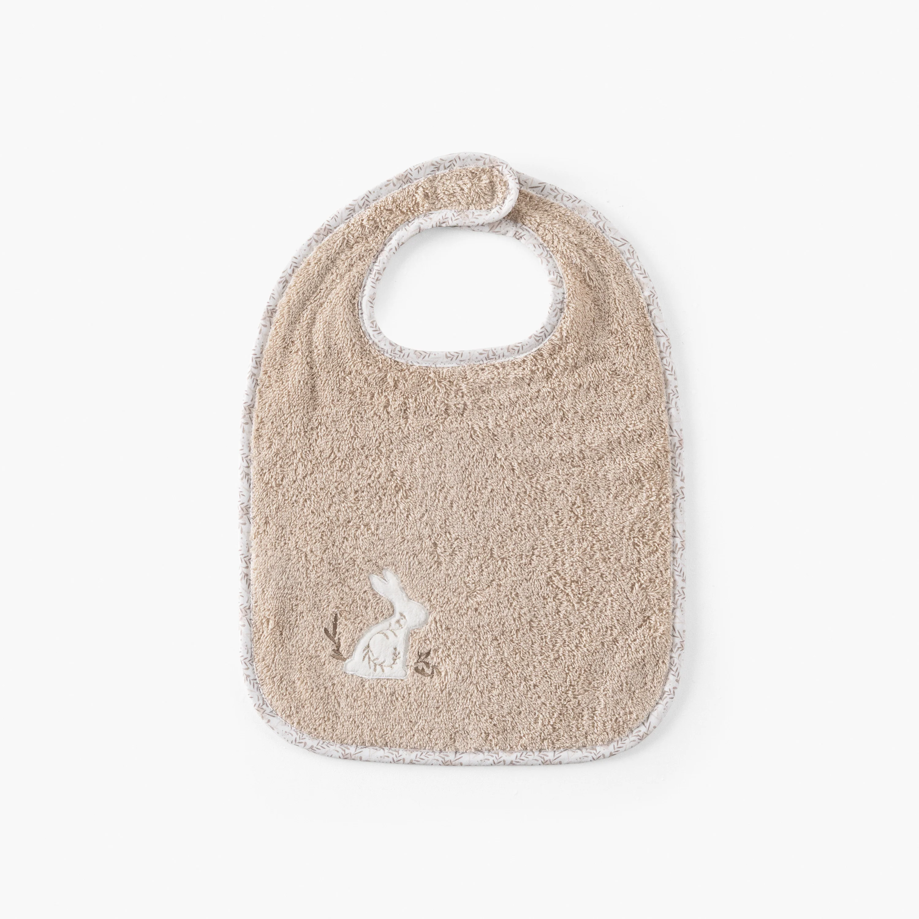 Merveille Organic Cotton Bib - Beige