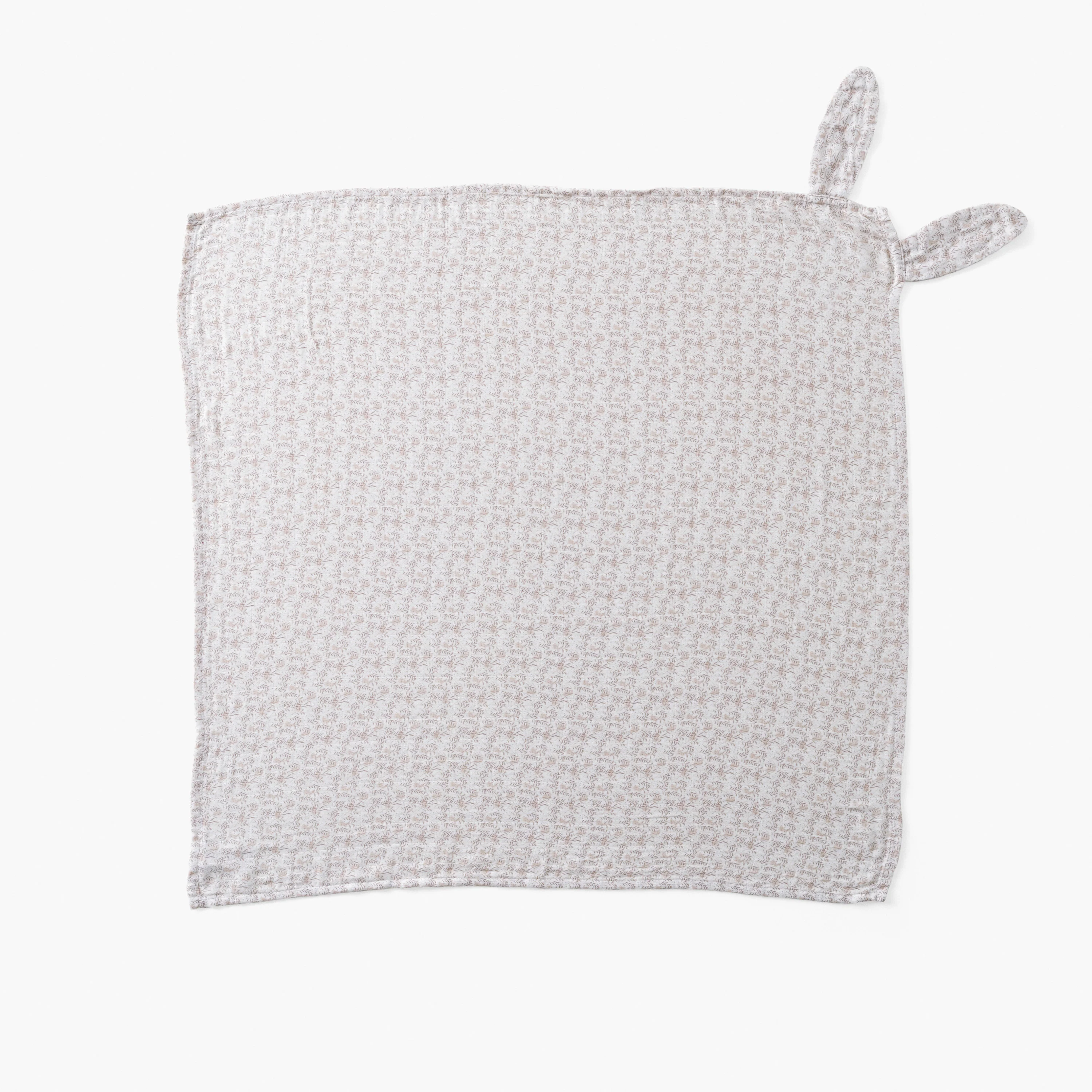 Merveille Organic Cotton Swaddle Blanket - Beige - Image 2