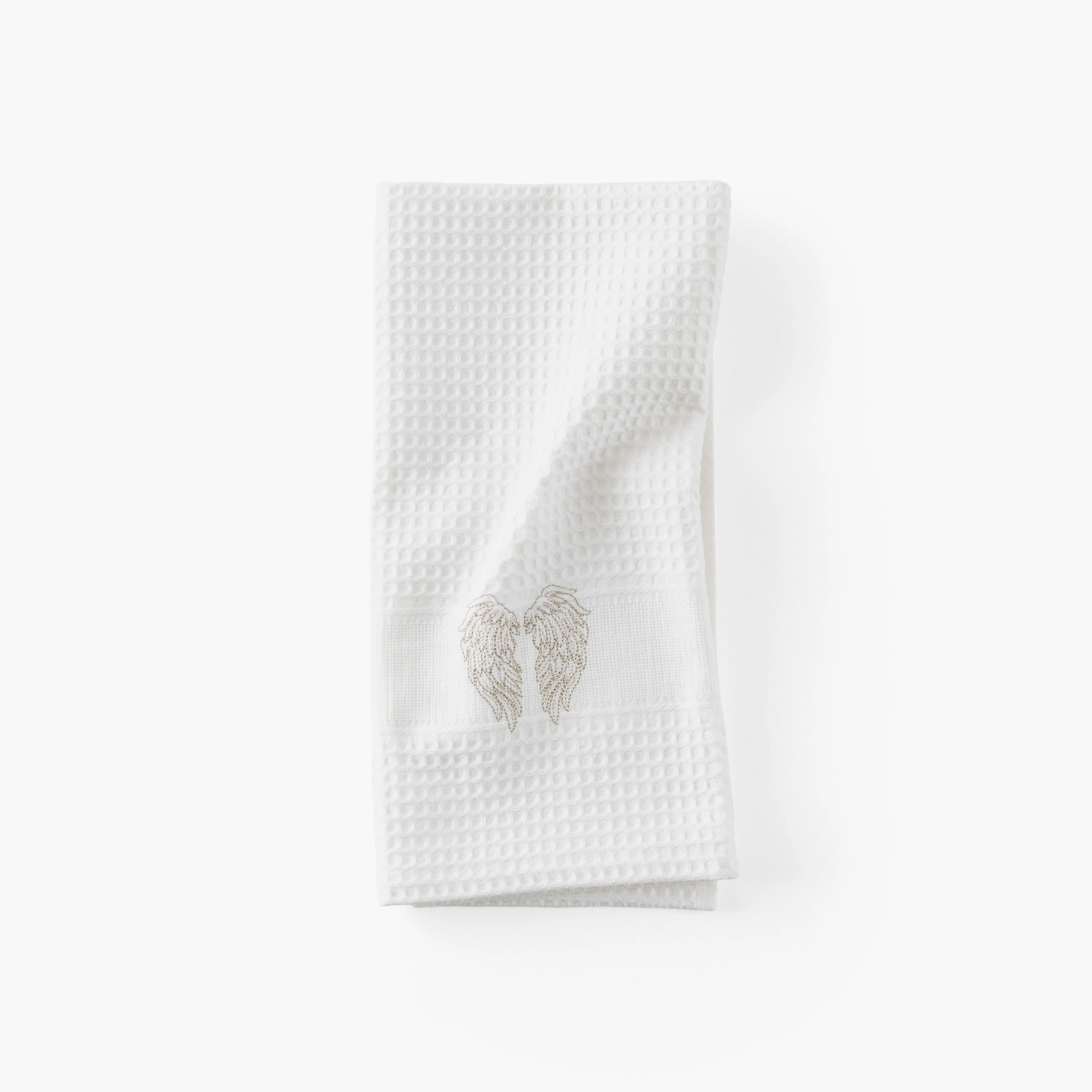 Mon Ange Kitchen Towel - White