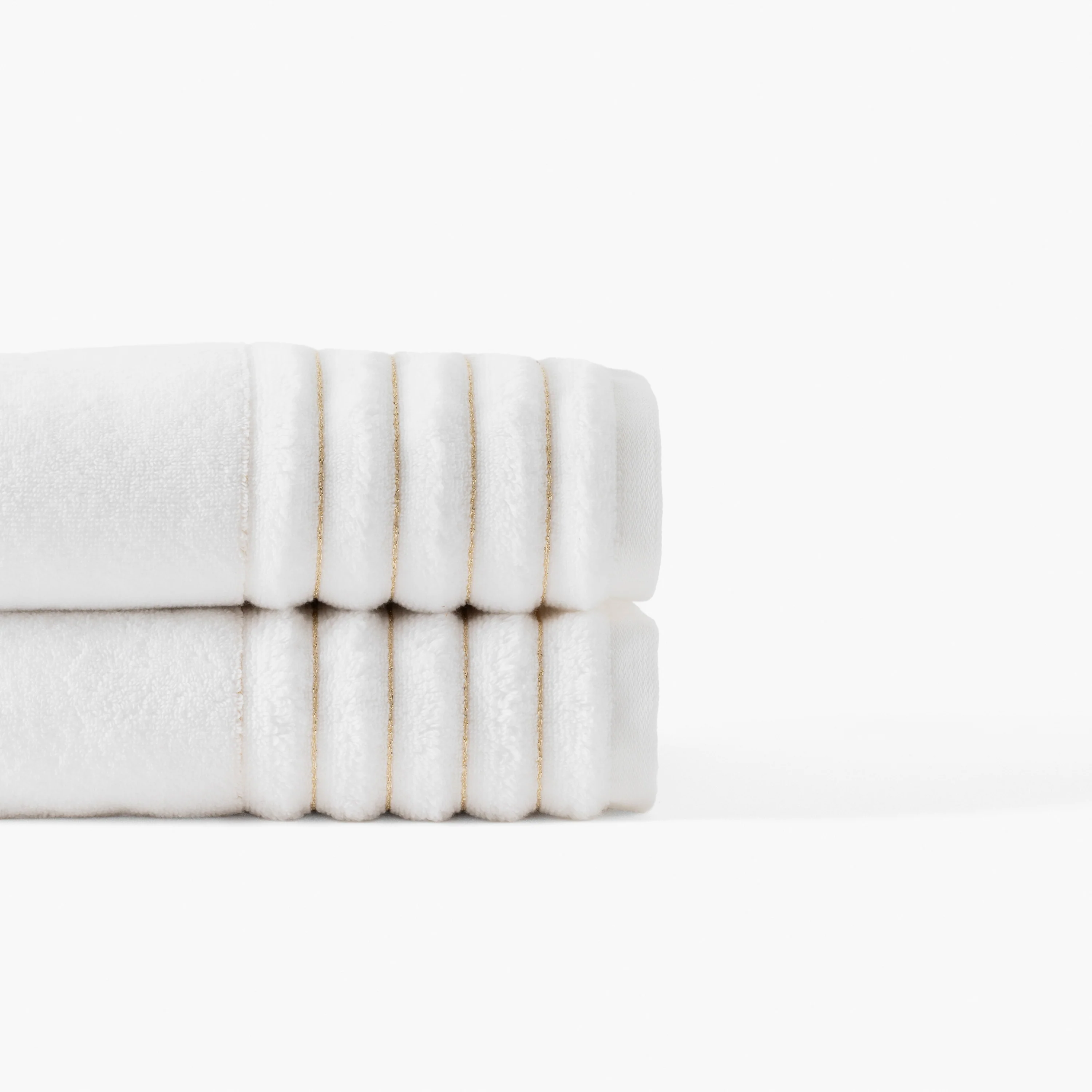 Mon Ange Cotton Bath Towel - White