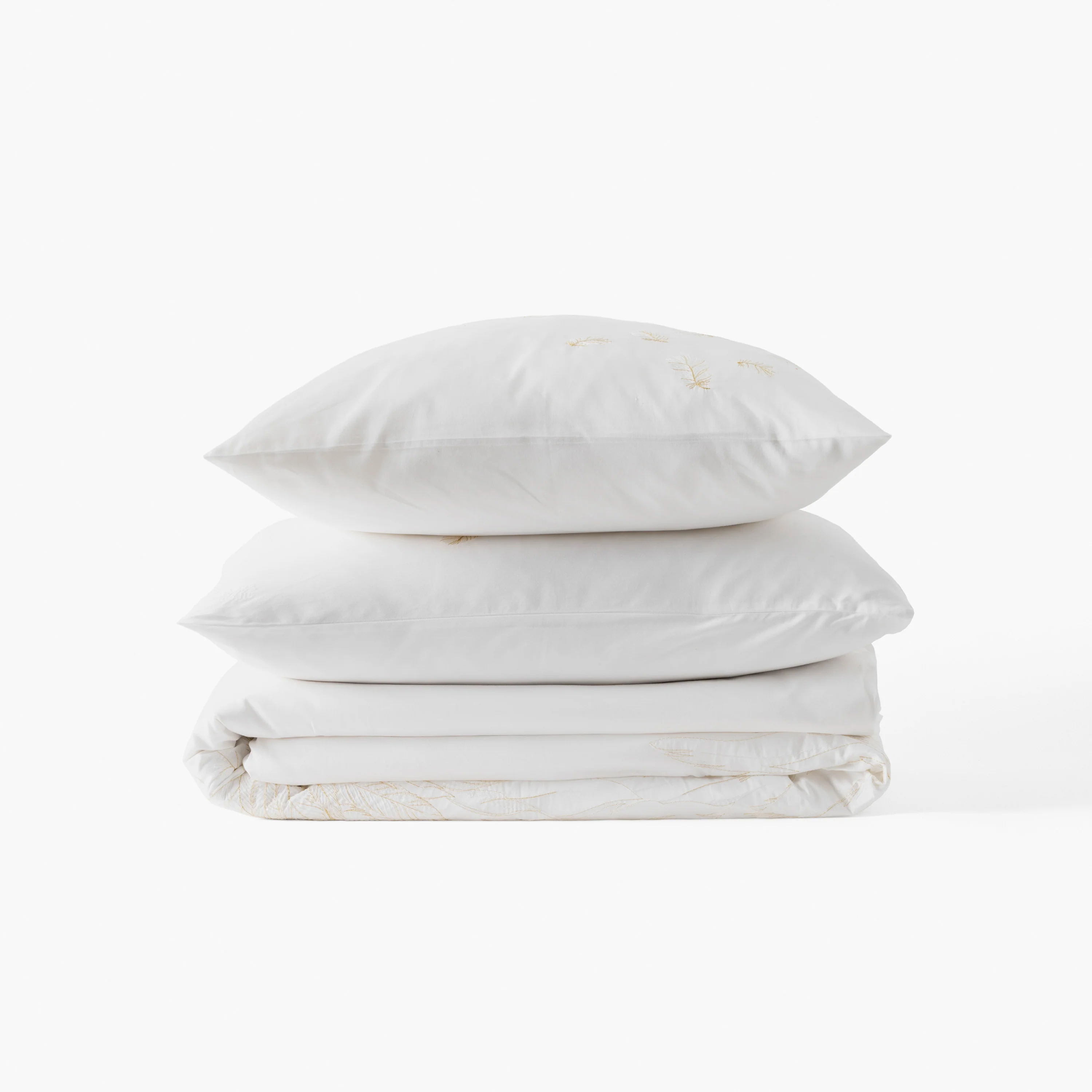 Mon Ange Cotton Duvet Cover - White - Image 5