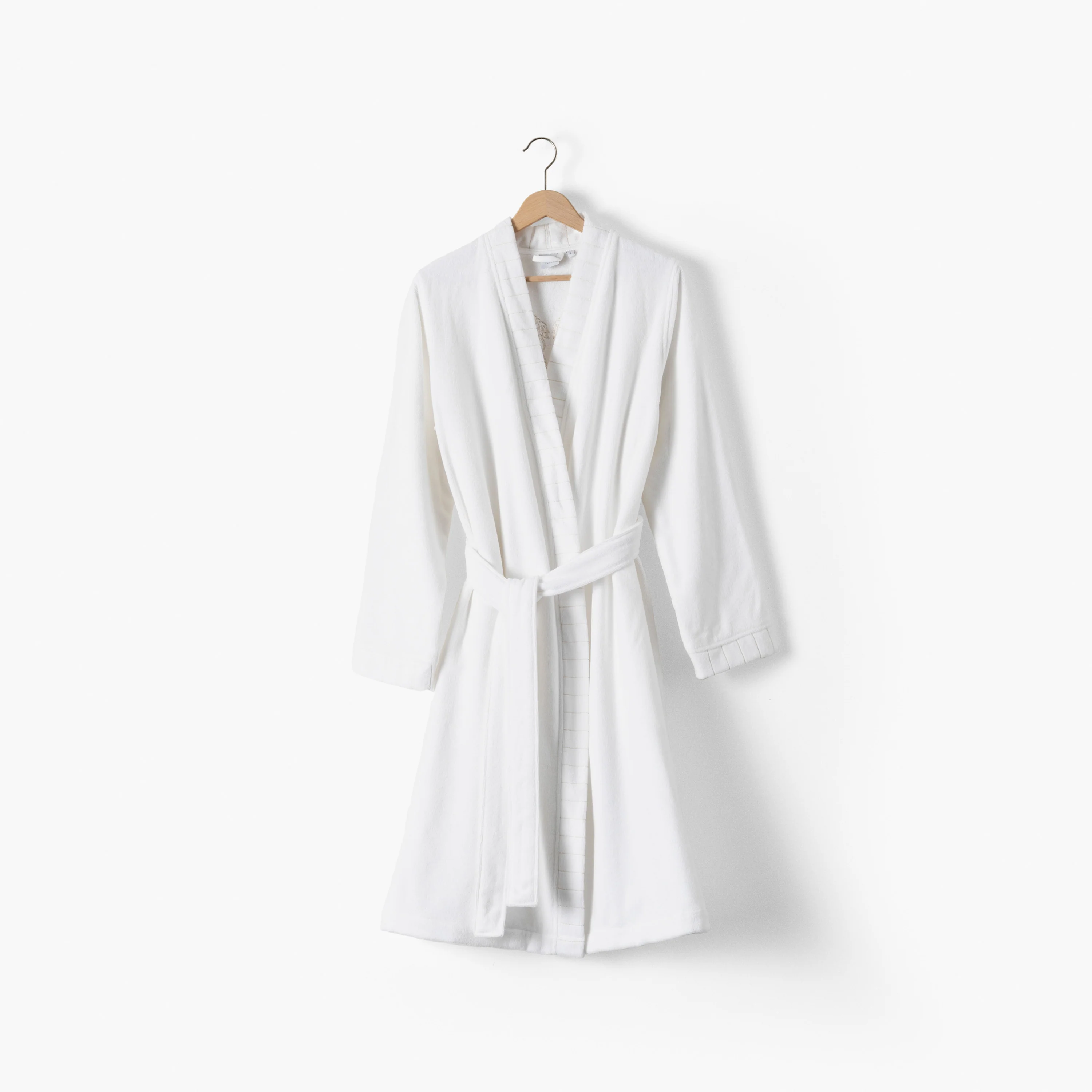 Mon Ange Women's Cotton Bathrobe - White