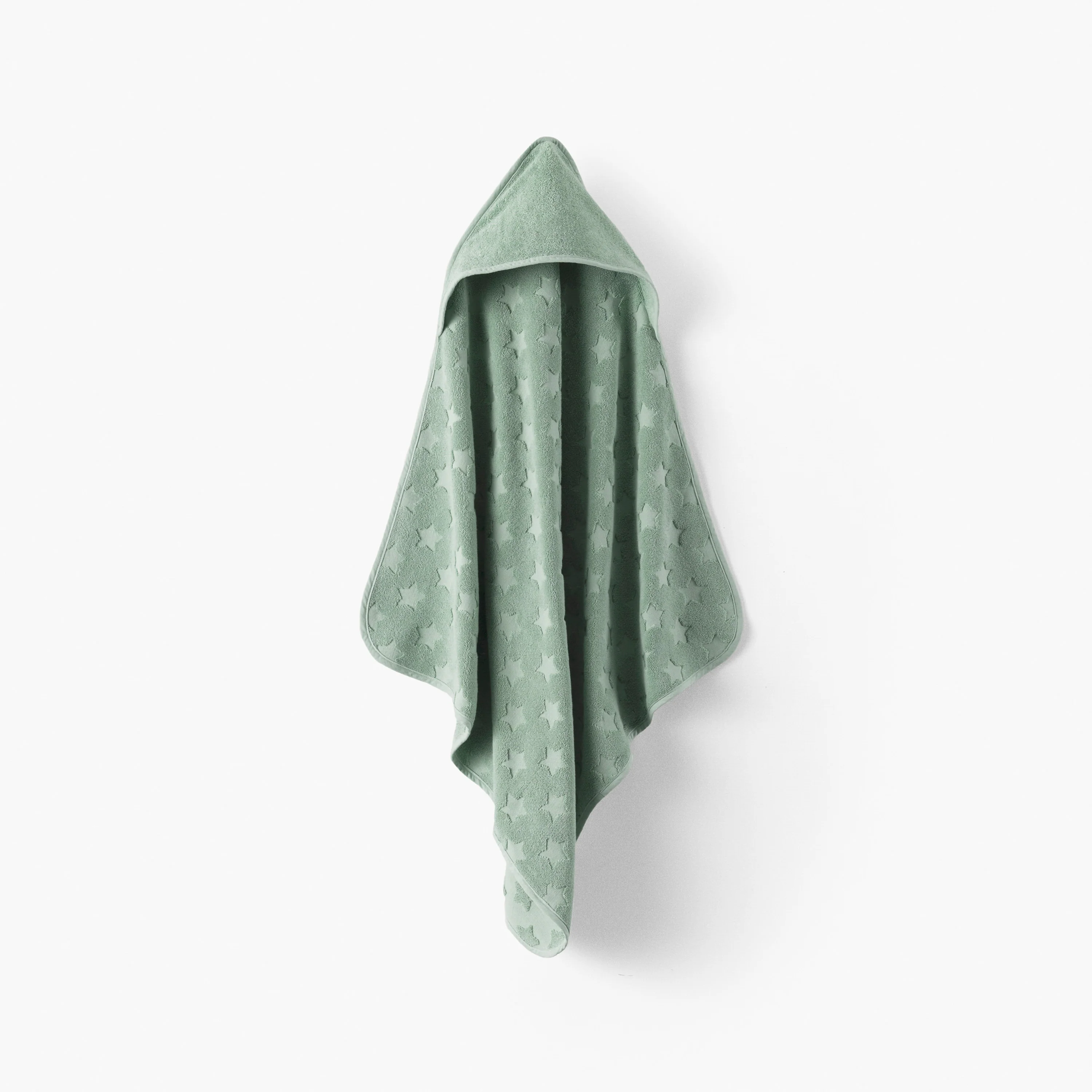 Monjour Cotton Bath Cape - Eucalyptus