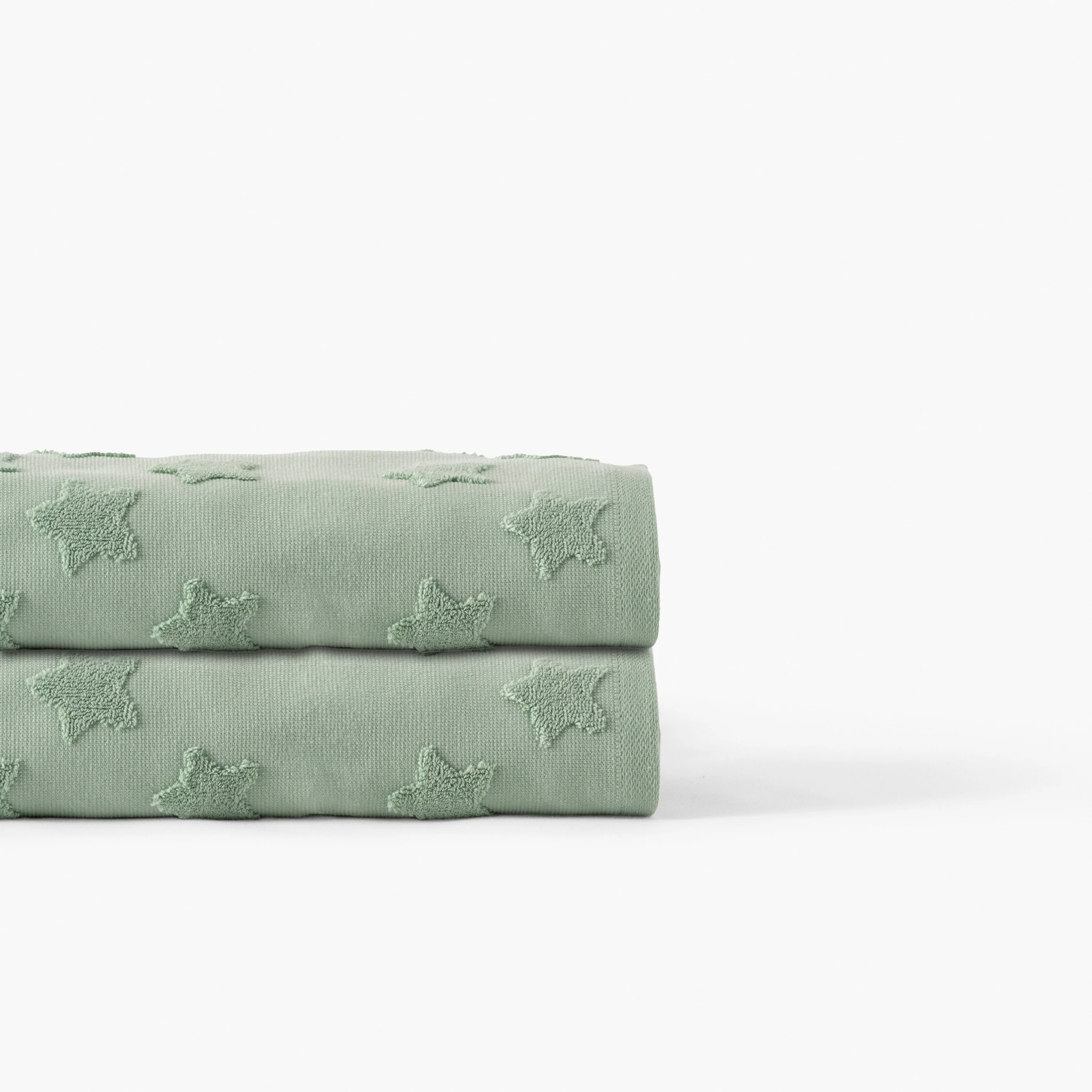 Monjour Cotton Bath Towel - Eucalyptus