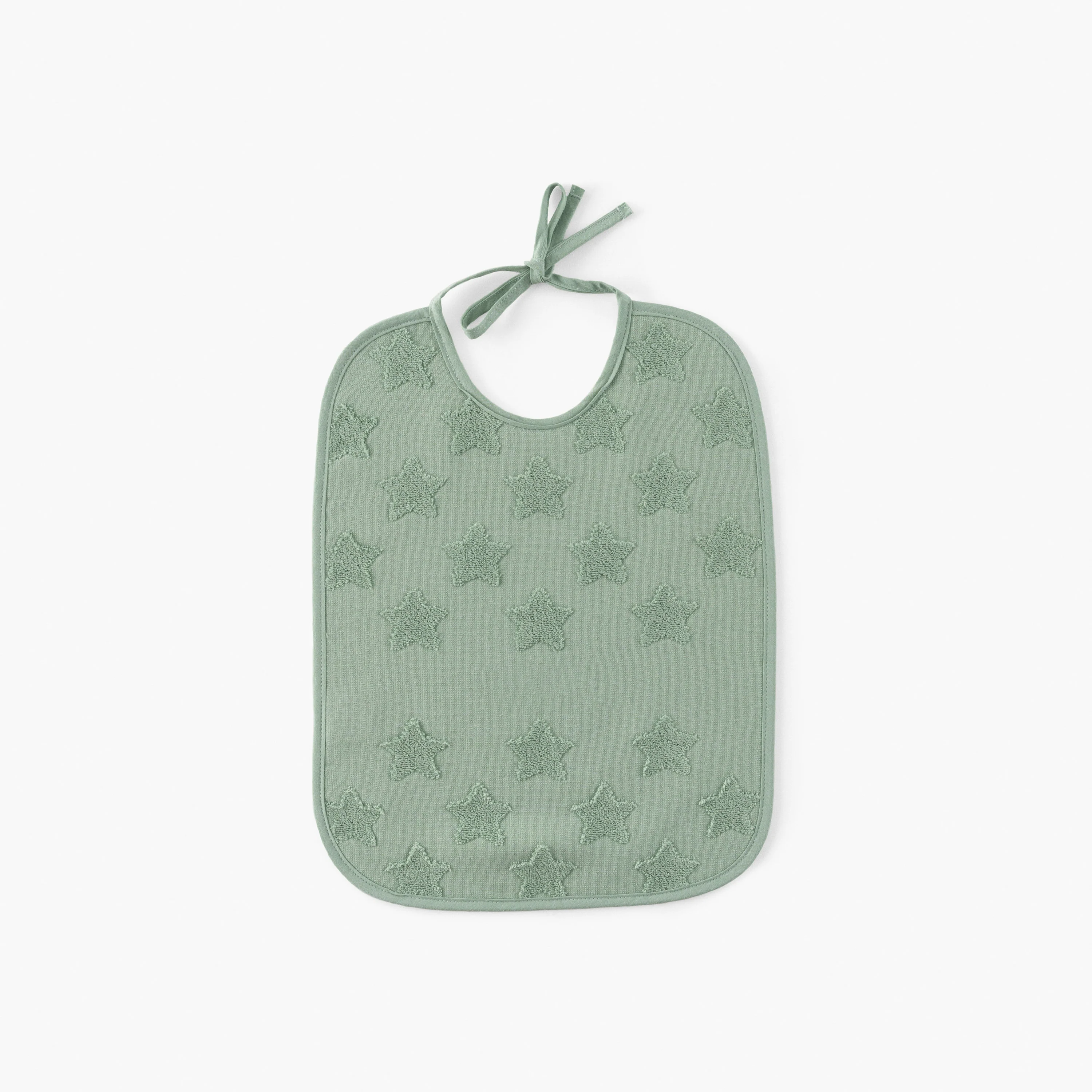 Monjour Cotton Bib - Eucalyptus