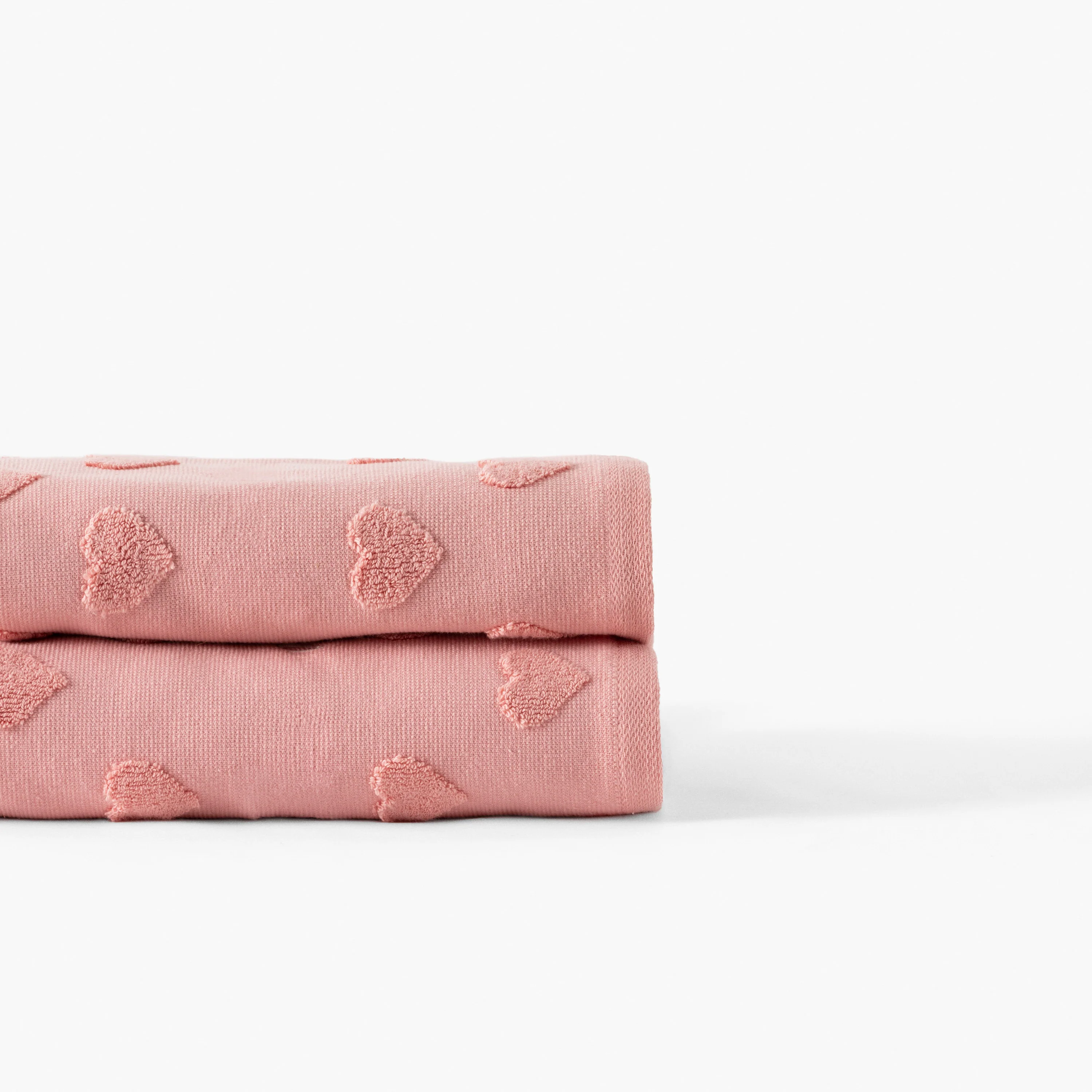 Monjour Cotton Bath Towel - Sorbet