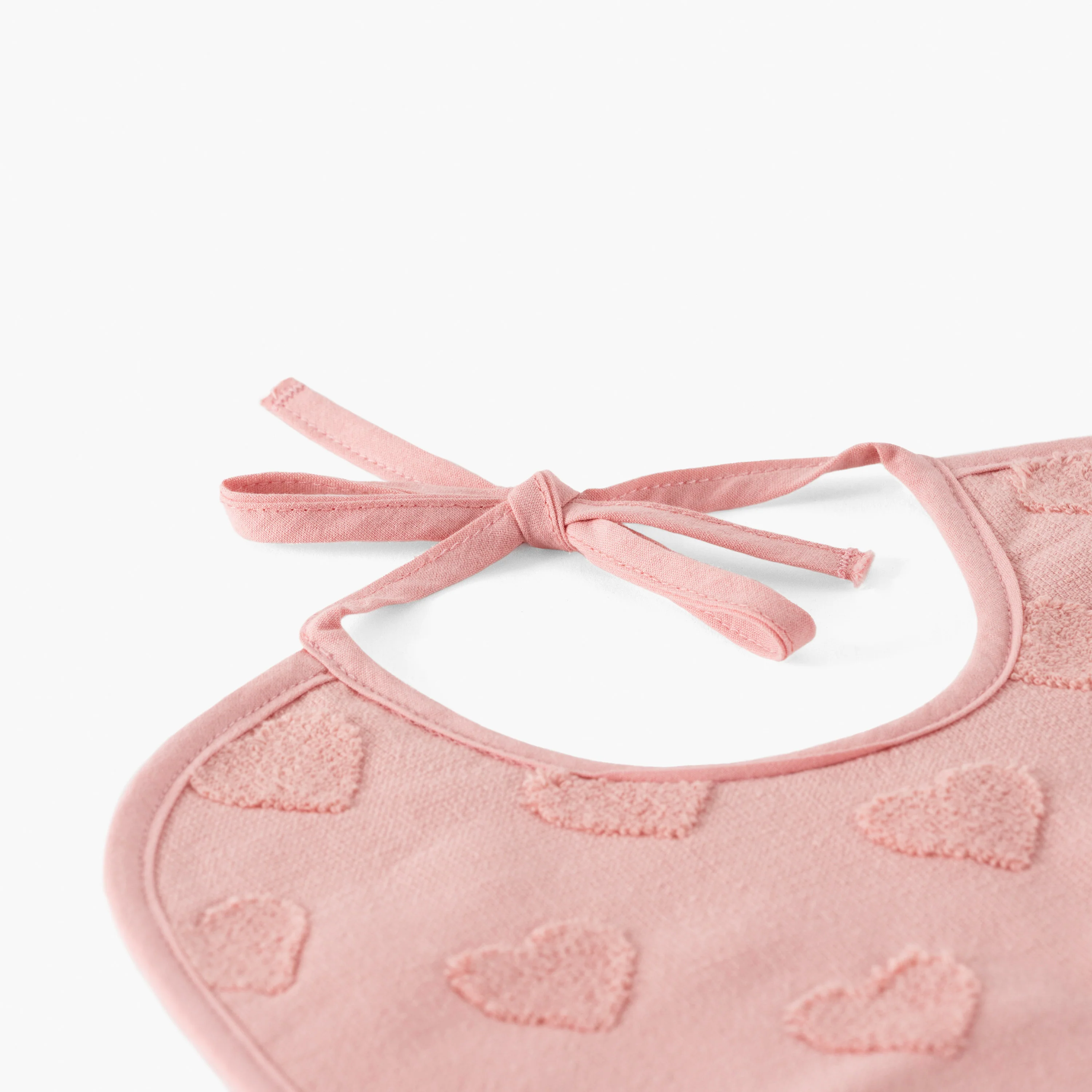 Monjour Cotton Bib - Sorbet - Image 3