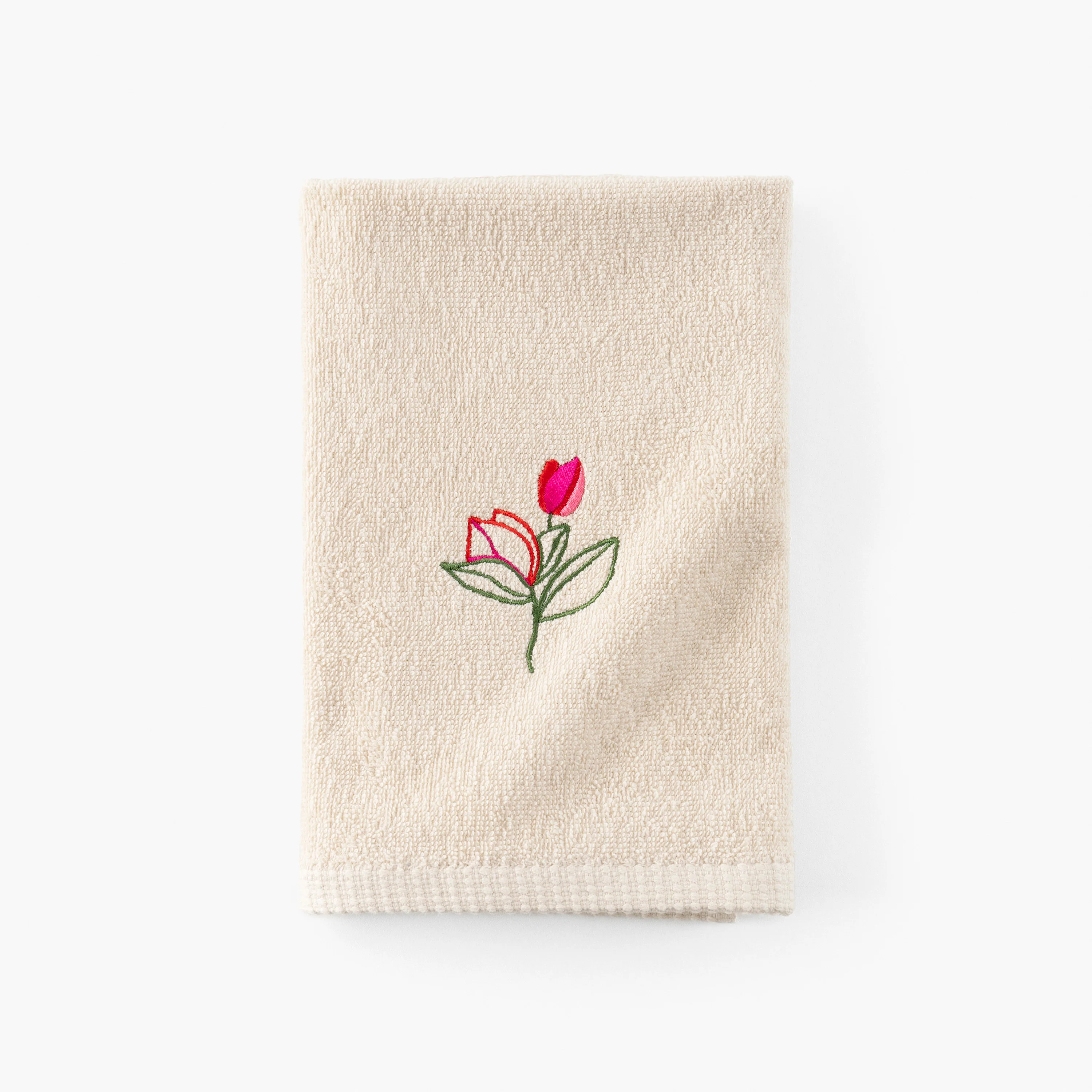 Nectar Cotton Hand Towel - Beige