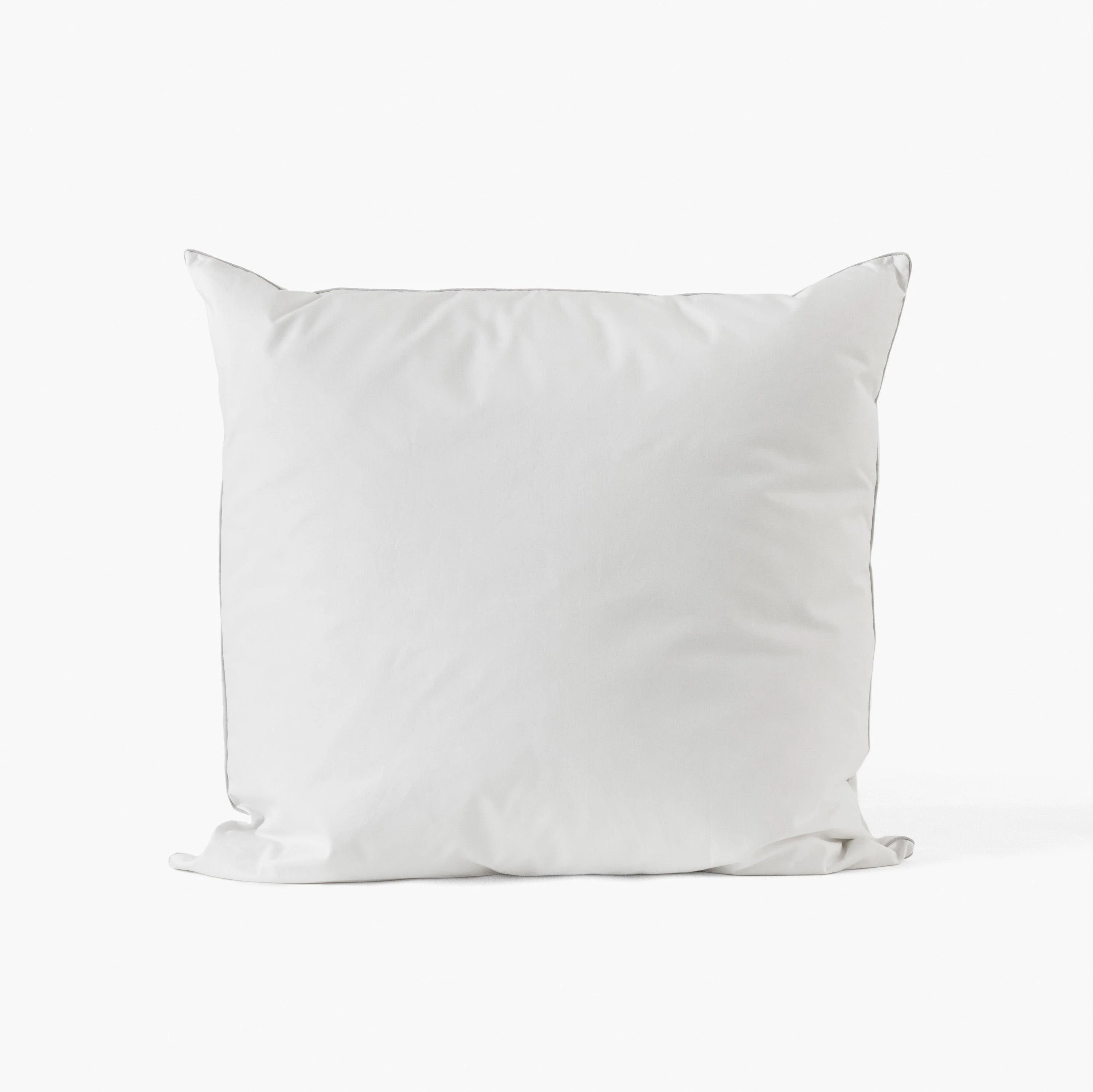 Neige Snow duck down soft square pillow