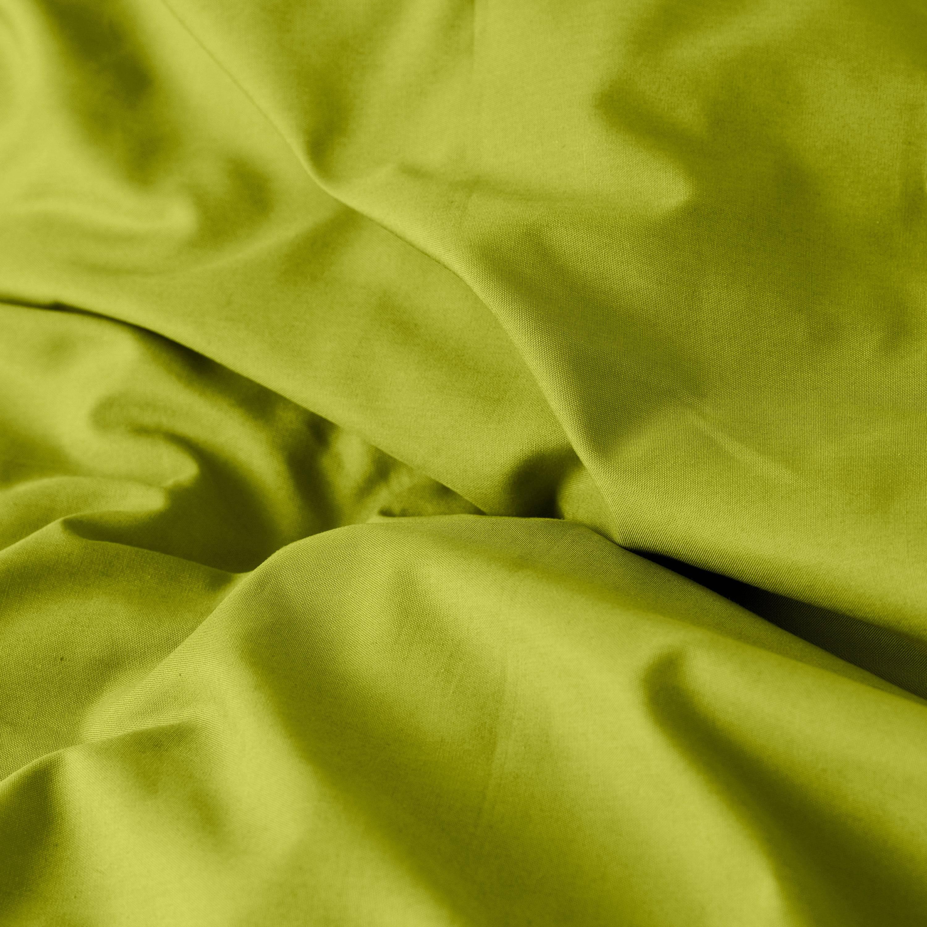 Neo Cotton Percale Duvet Cover - Green - Image 4