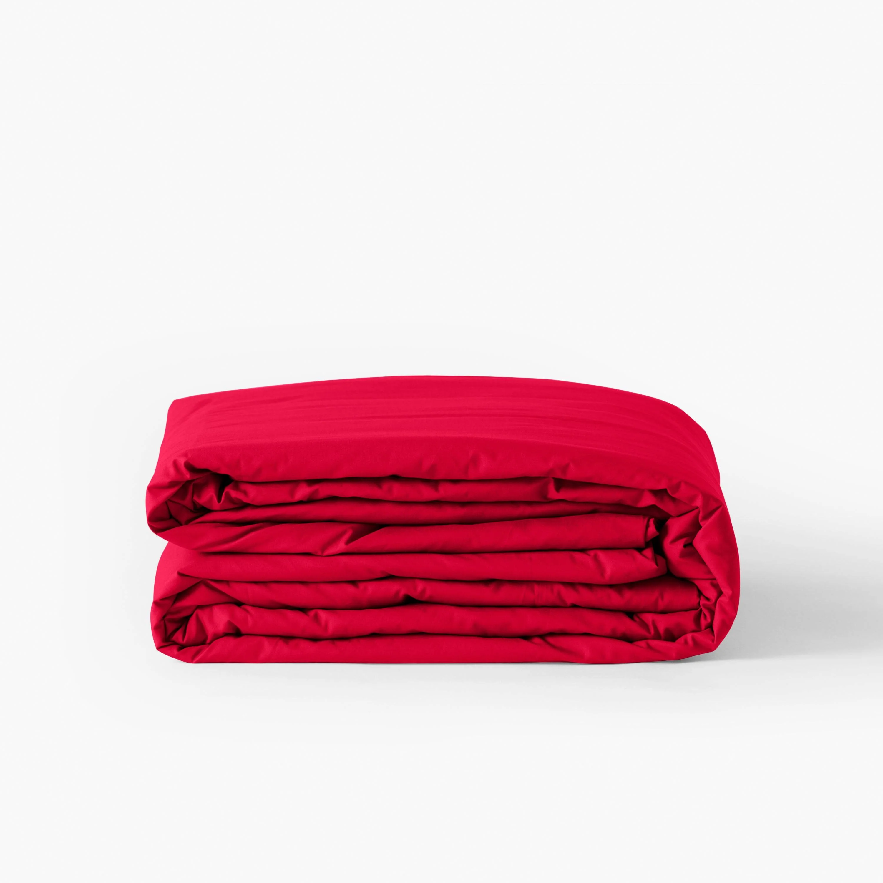 Neo Cotton Percale Duvet Cover - Grenadine