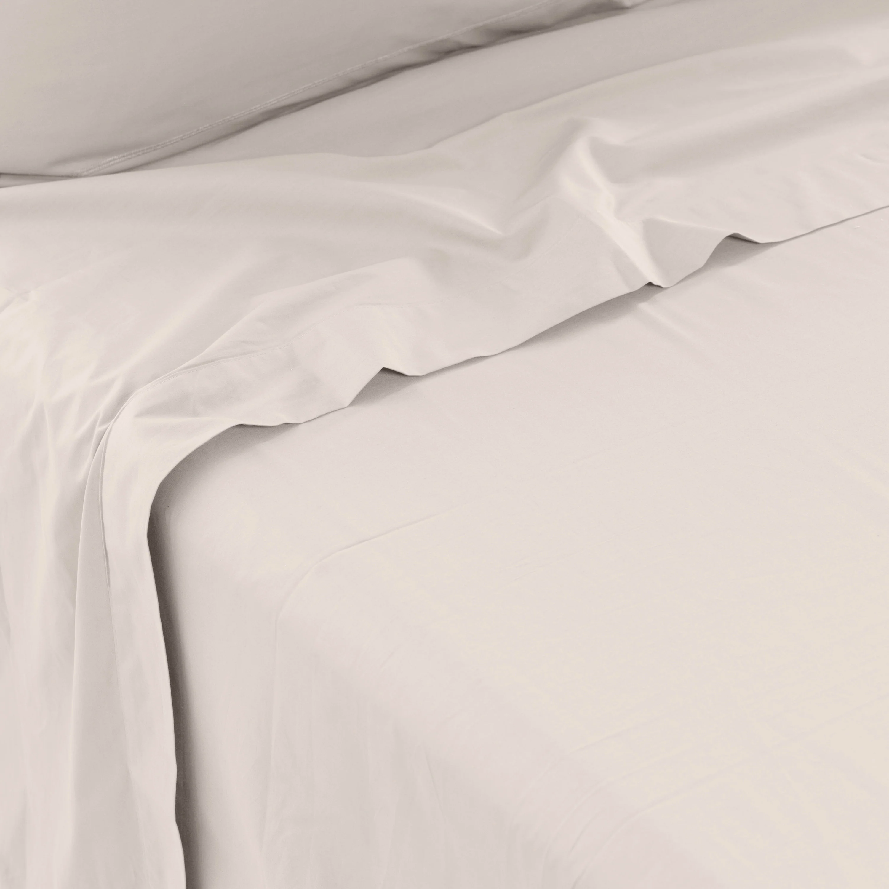 Neo Cotton Flat Sheet - Beige - Image 2