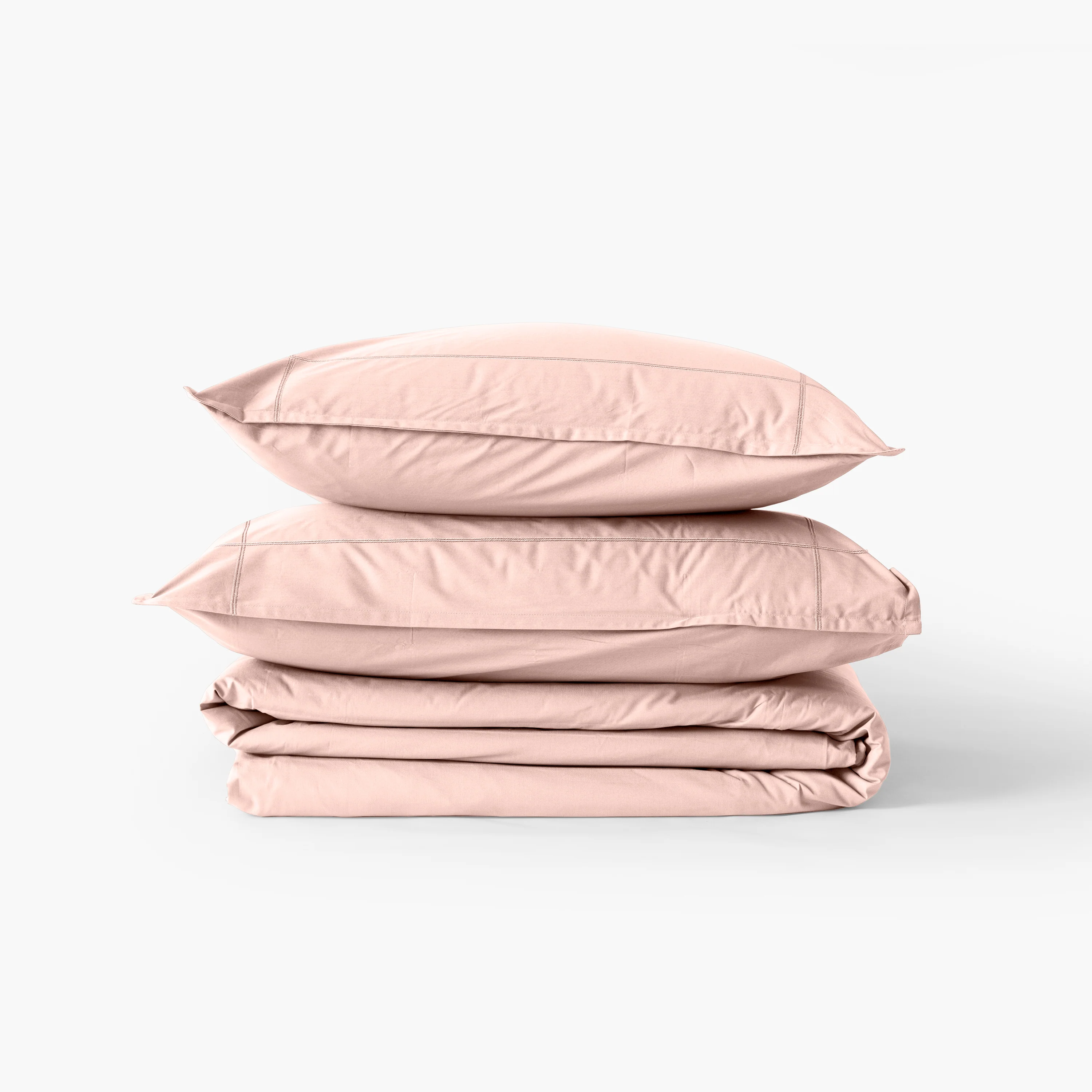 Neo Duvet Cover Set - Peach