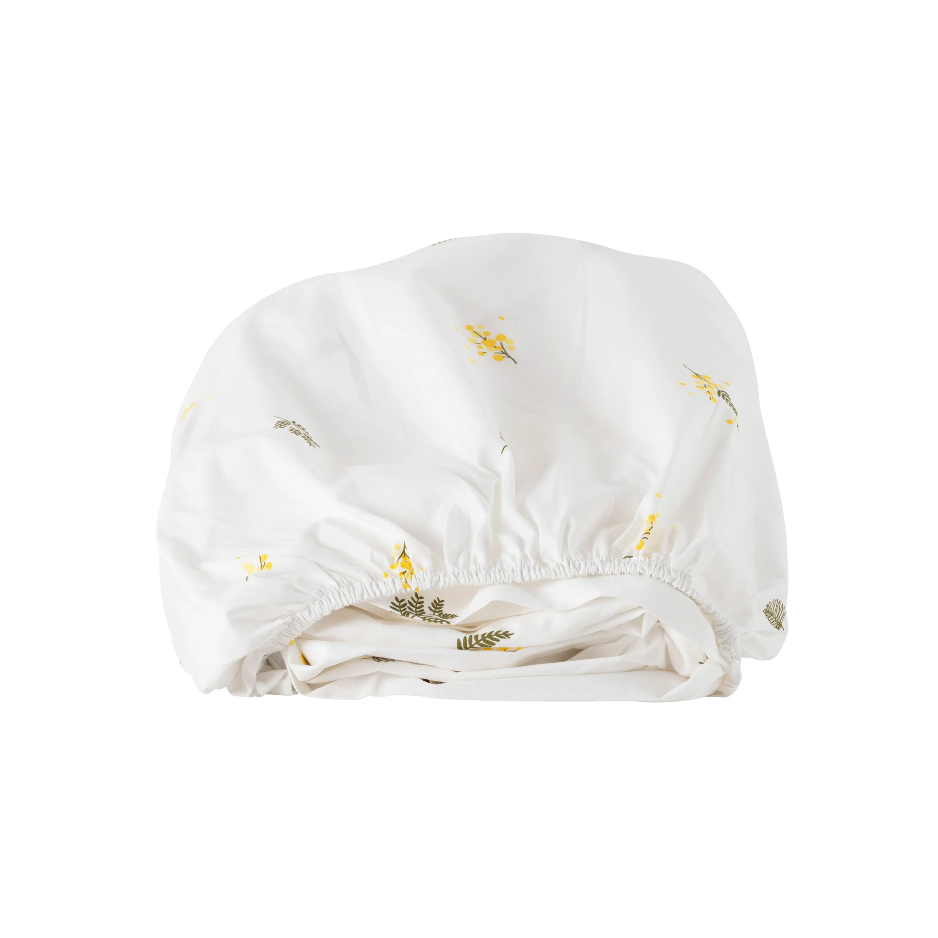 Neo Cotton Fitted Sheet - Mimosa White