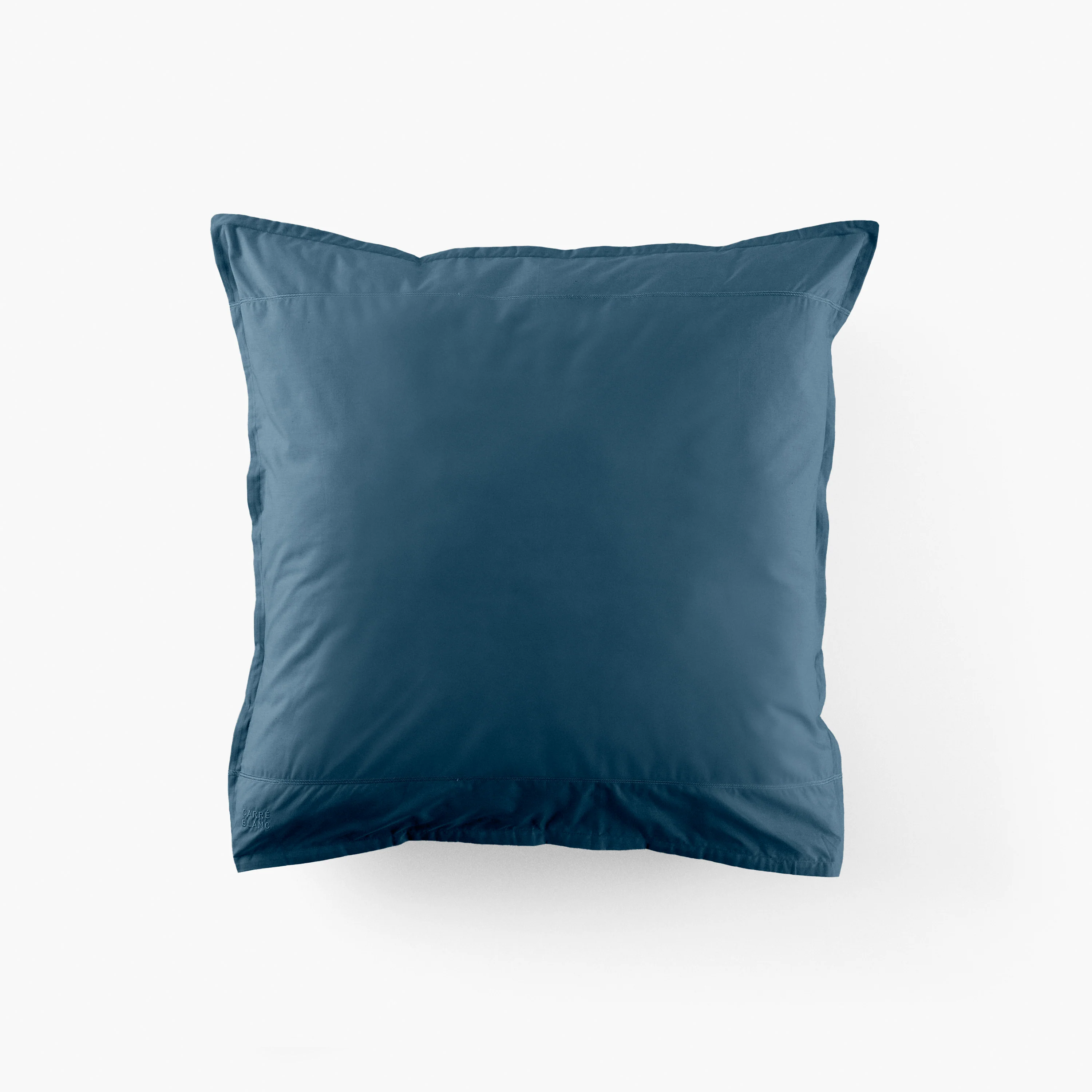 Neo Square Cotton Pillowcase - Prussian Blue