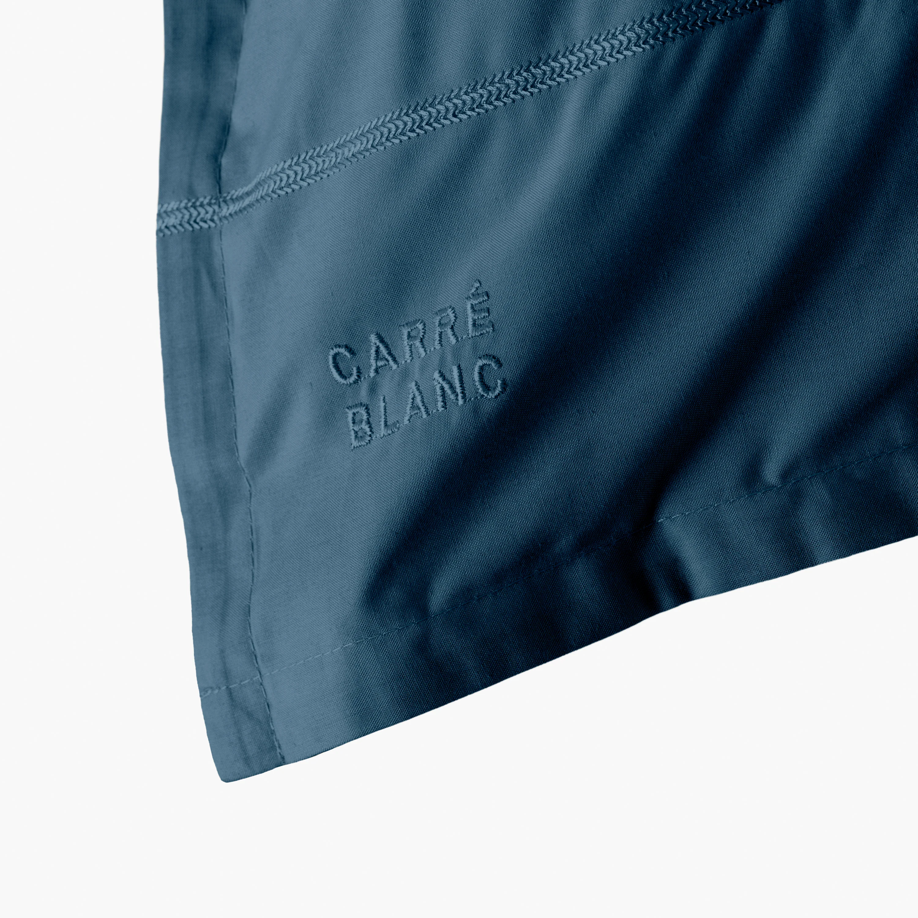 Neo Square Cotton Pillowcase - Prussian Blue - Image 4