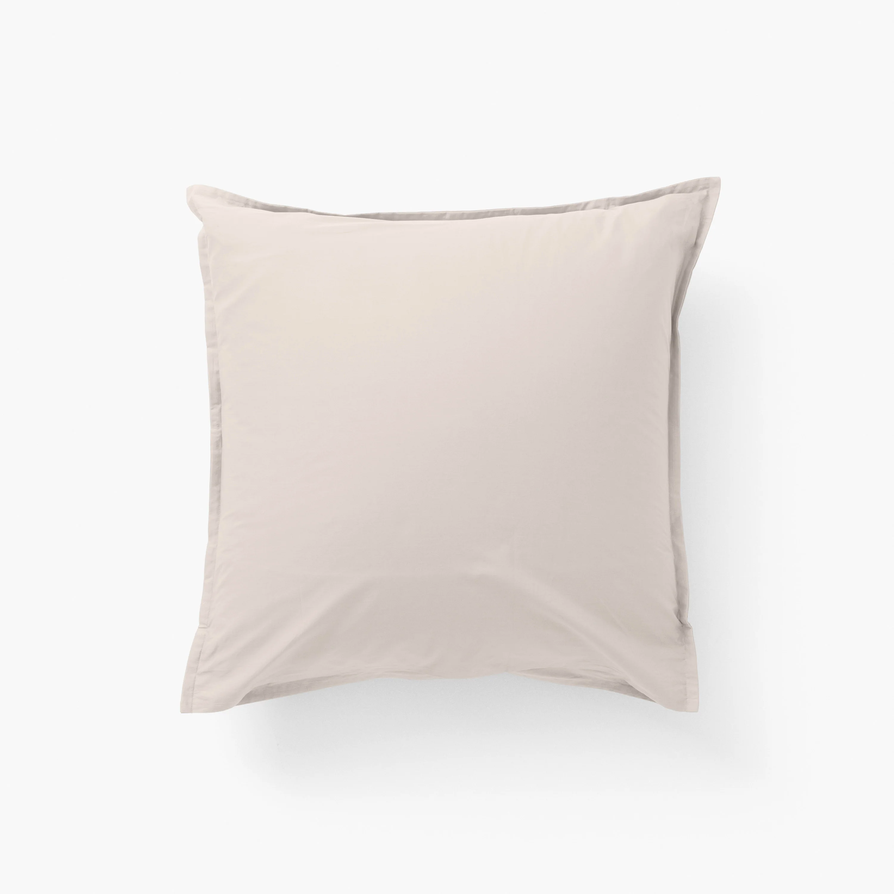 Neo Square Cotton Pillowcase - Beige - Image 5