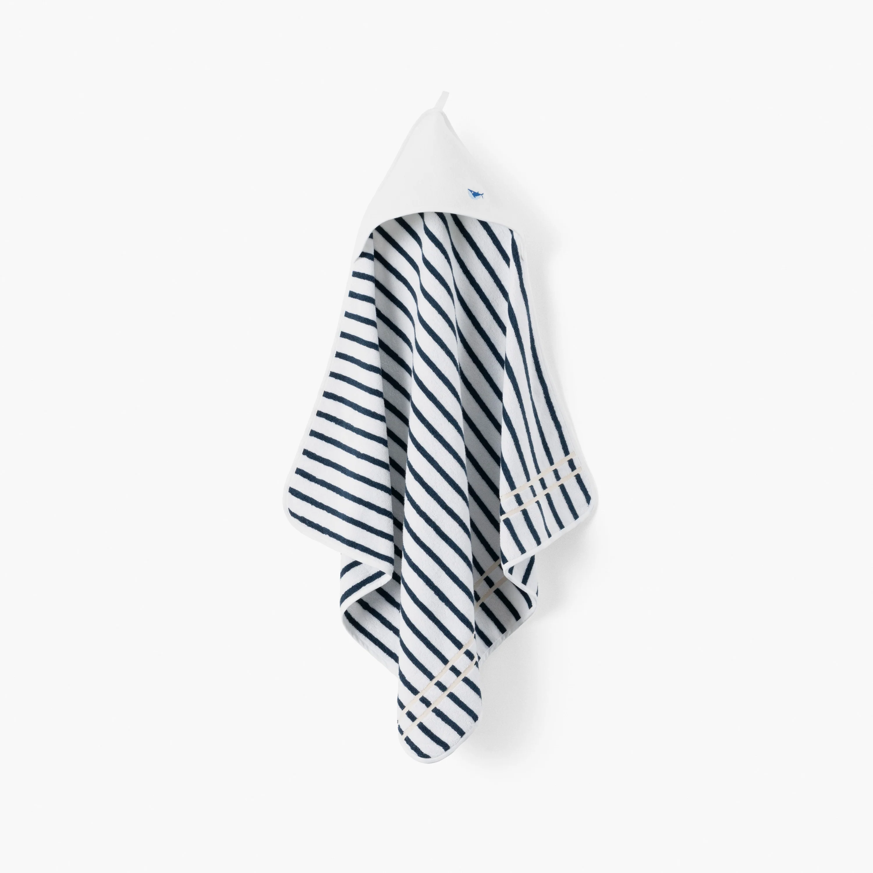 O Douce Organic Cotton Bath Cape - White