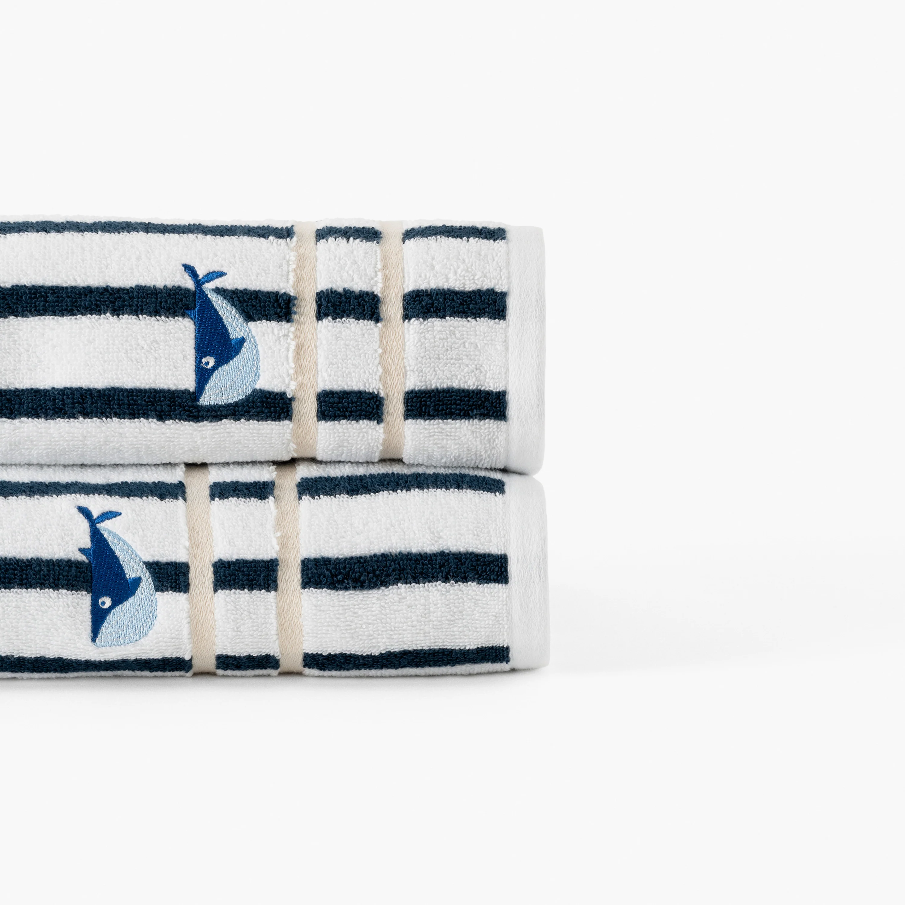 O Douce Children's Organic Cotton Bath Towel - White