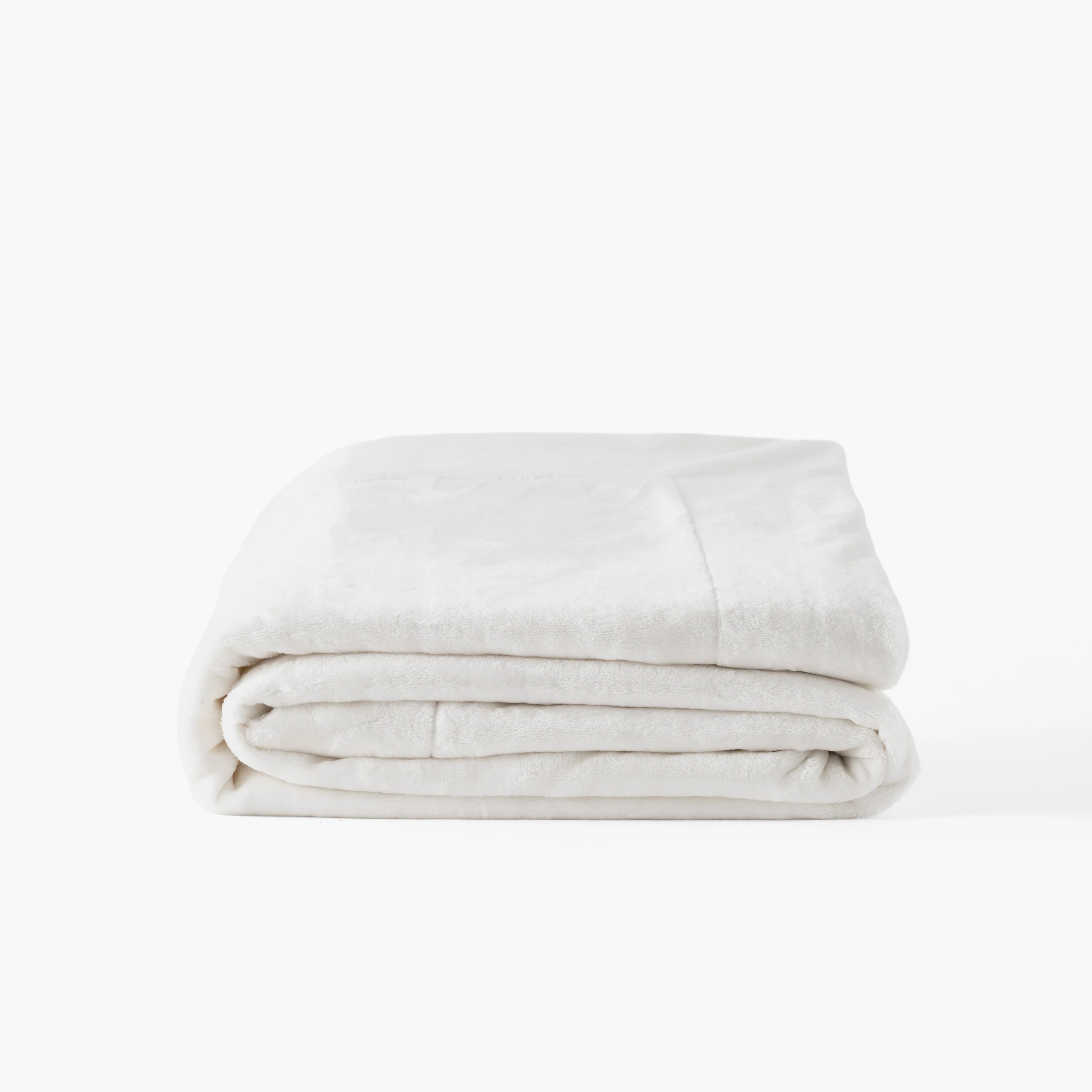 Oslo Polar Fleece Blanket - Ivory
