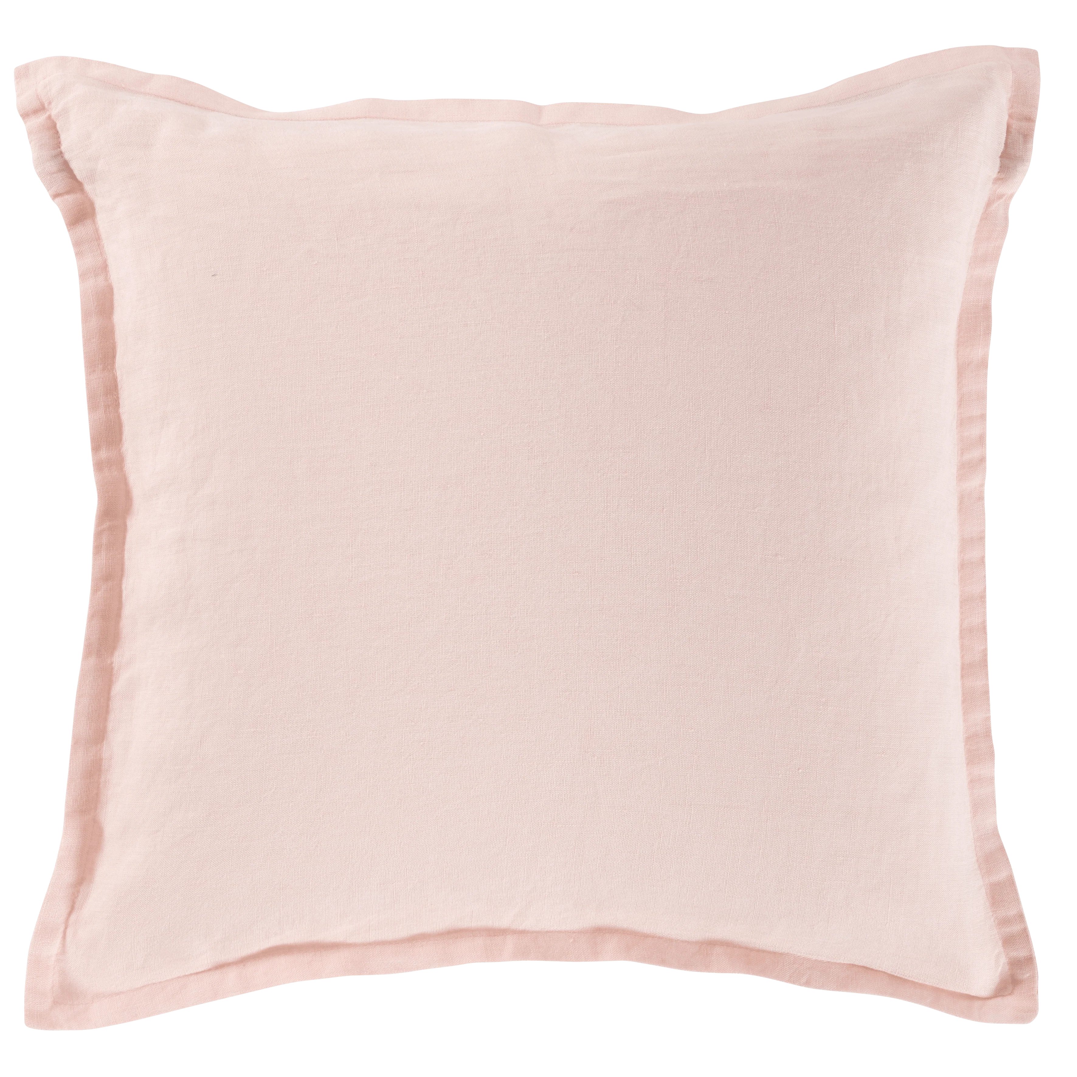 Peach Songe Linen Cushion Cover