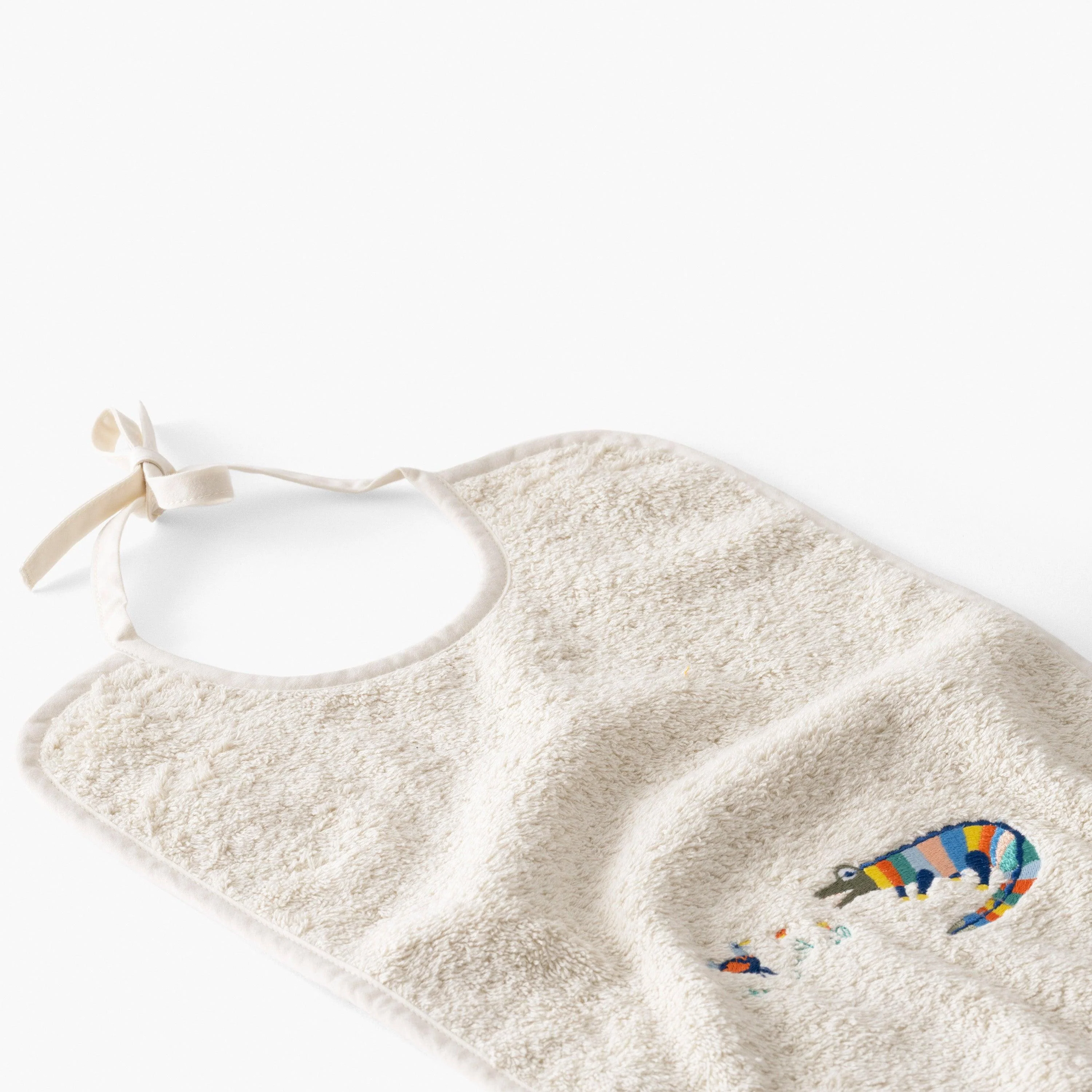 Pinata Organic Cotton Bib - Sand - Image 3