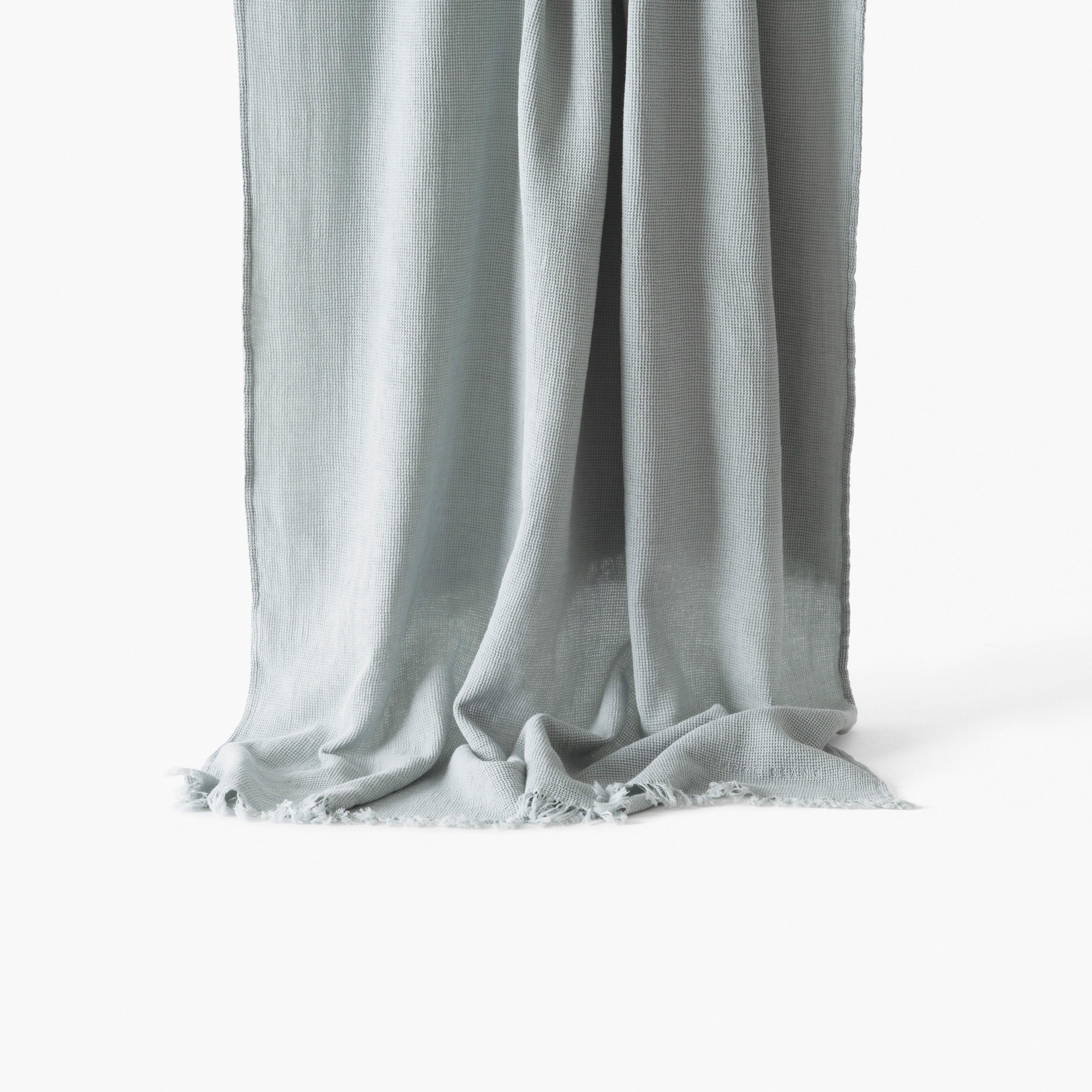 Pyla Cotton Turkish Beach Towel - Glacier