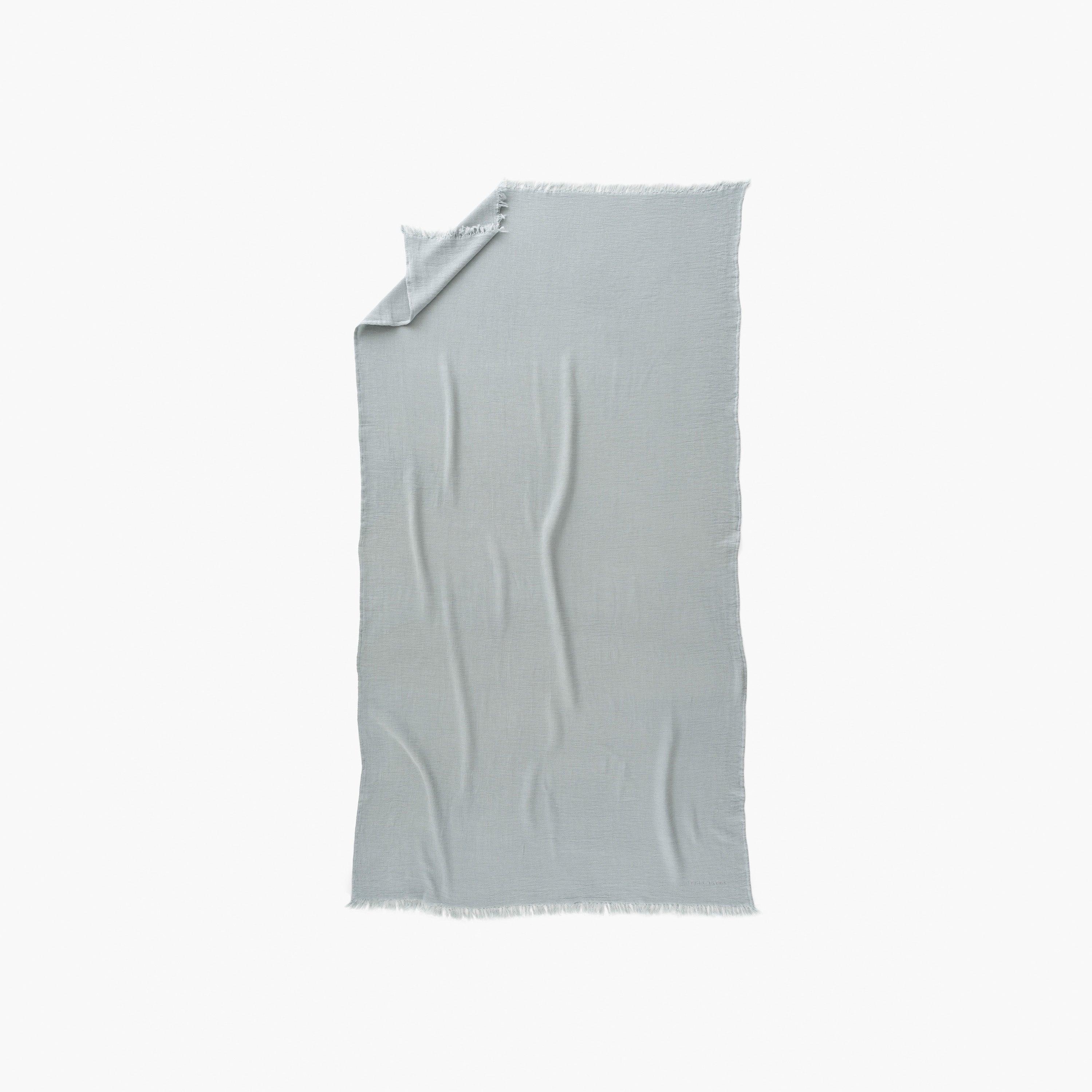 Pyla Cotton Turkish Beach Towel - Glacier - Image 3