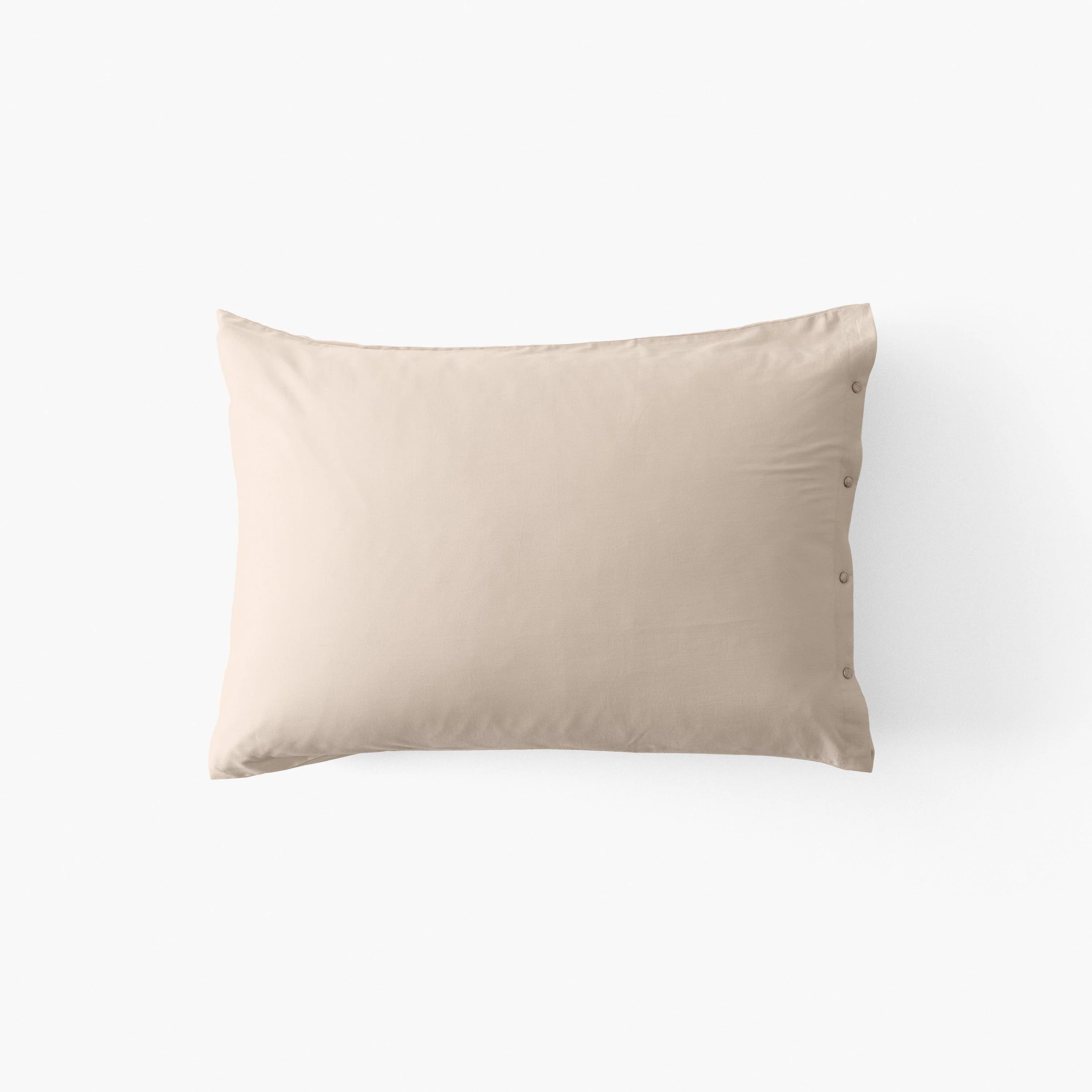 Quartz Rectangular Organic Cotton Pillowcase - Dune