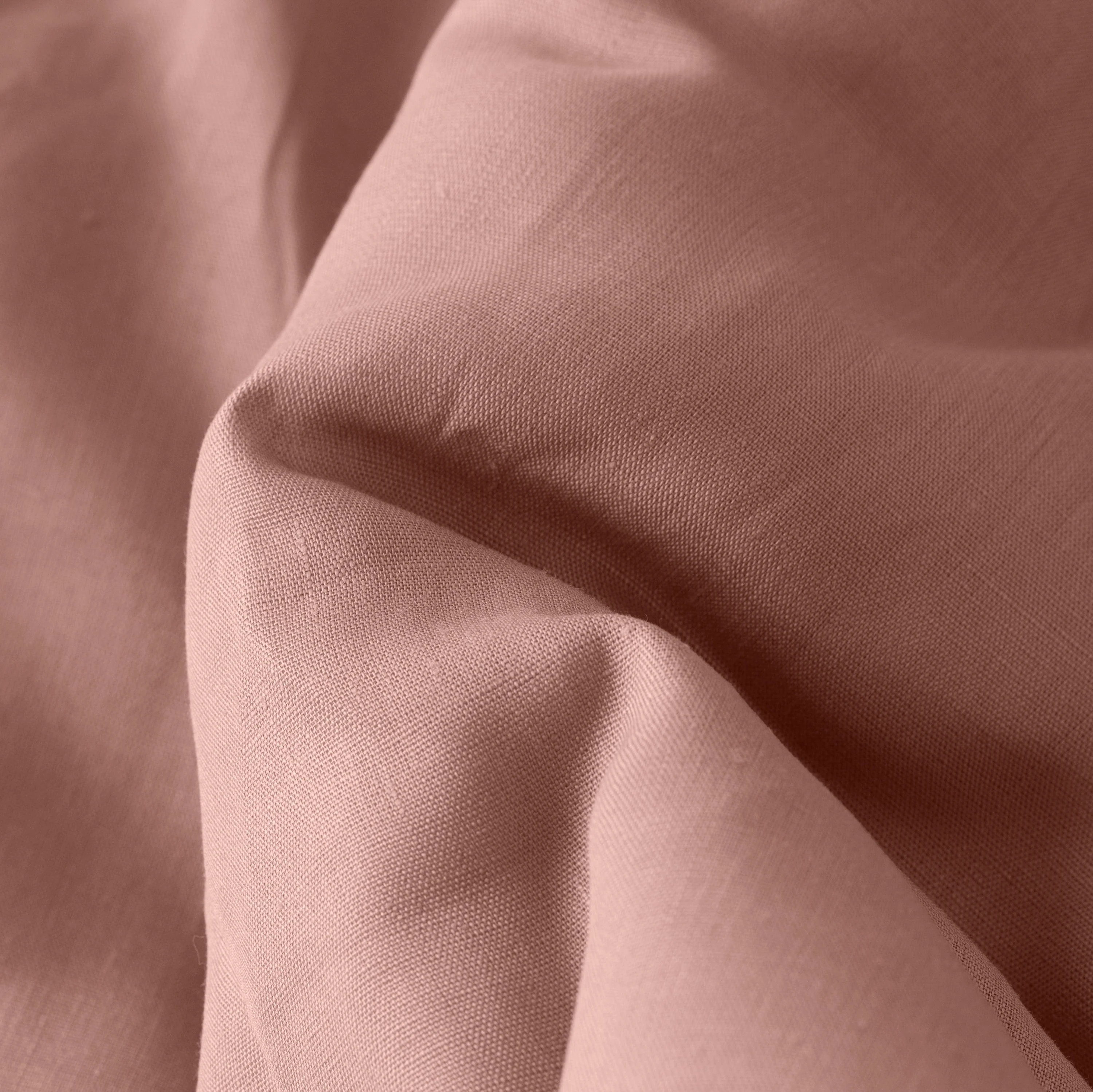 Songe Linen and Cotton Throw - Ash Pink - Image 4