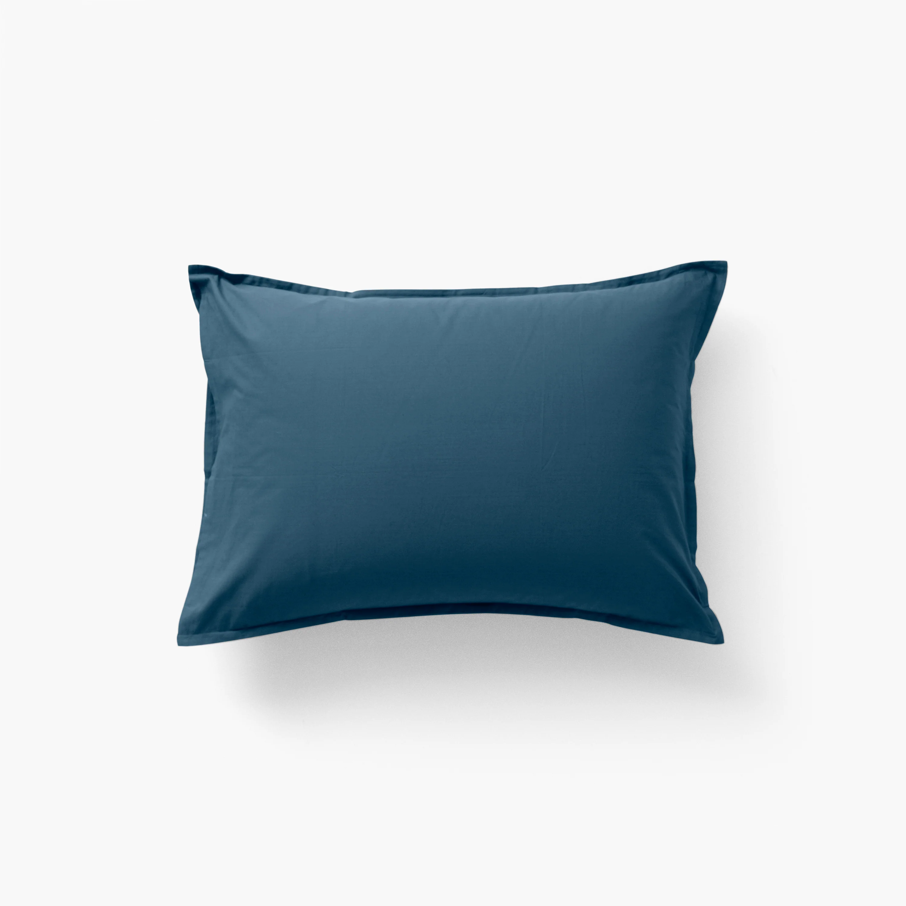 Neo Rectangular Cotton Pillowcase - Prussian Blue - Image 7