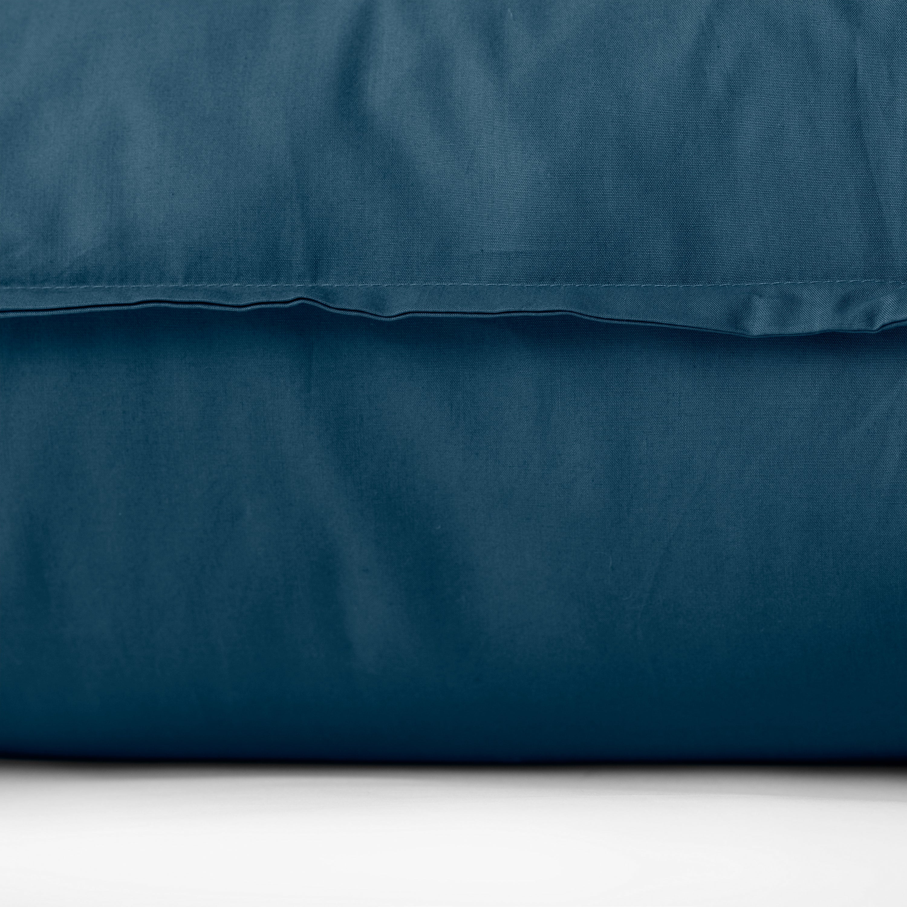 Neo Rectangular Cotton Pillowcase - Prussian Blue - Image 8