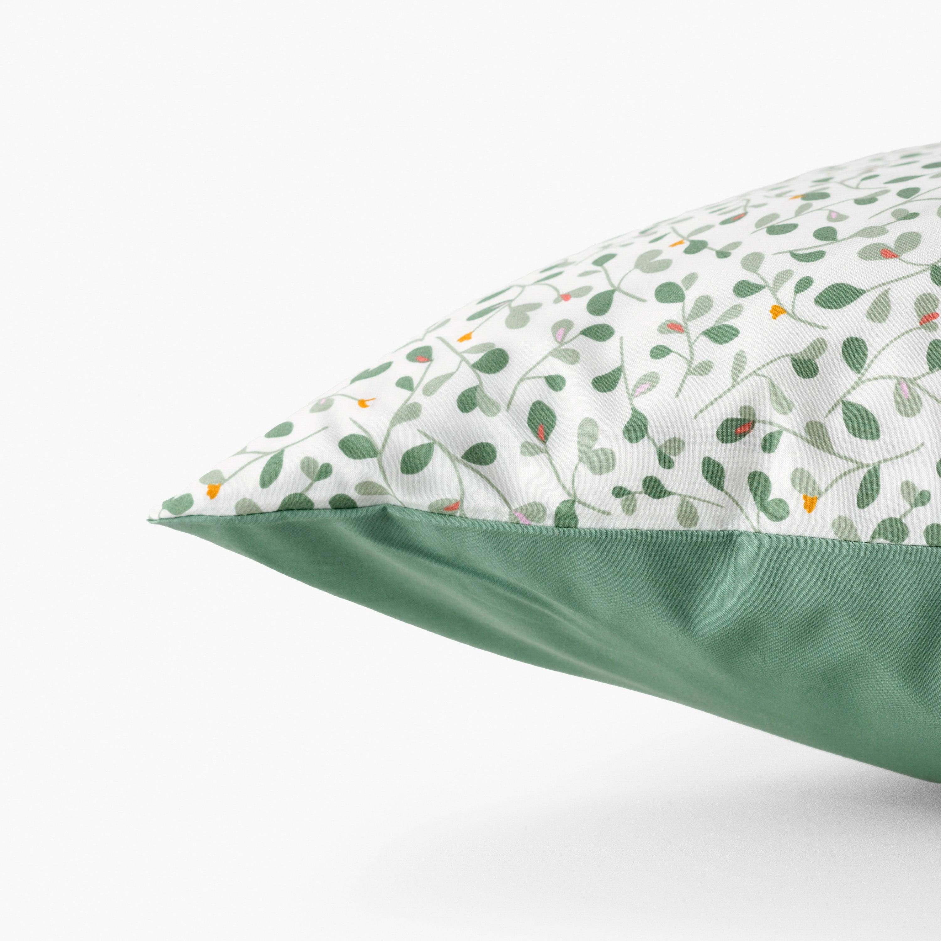 Neo Rectangular Cotton Pillowcase - Thyme Vegetal - Image 3